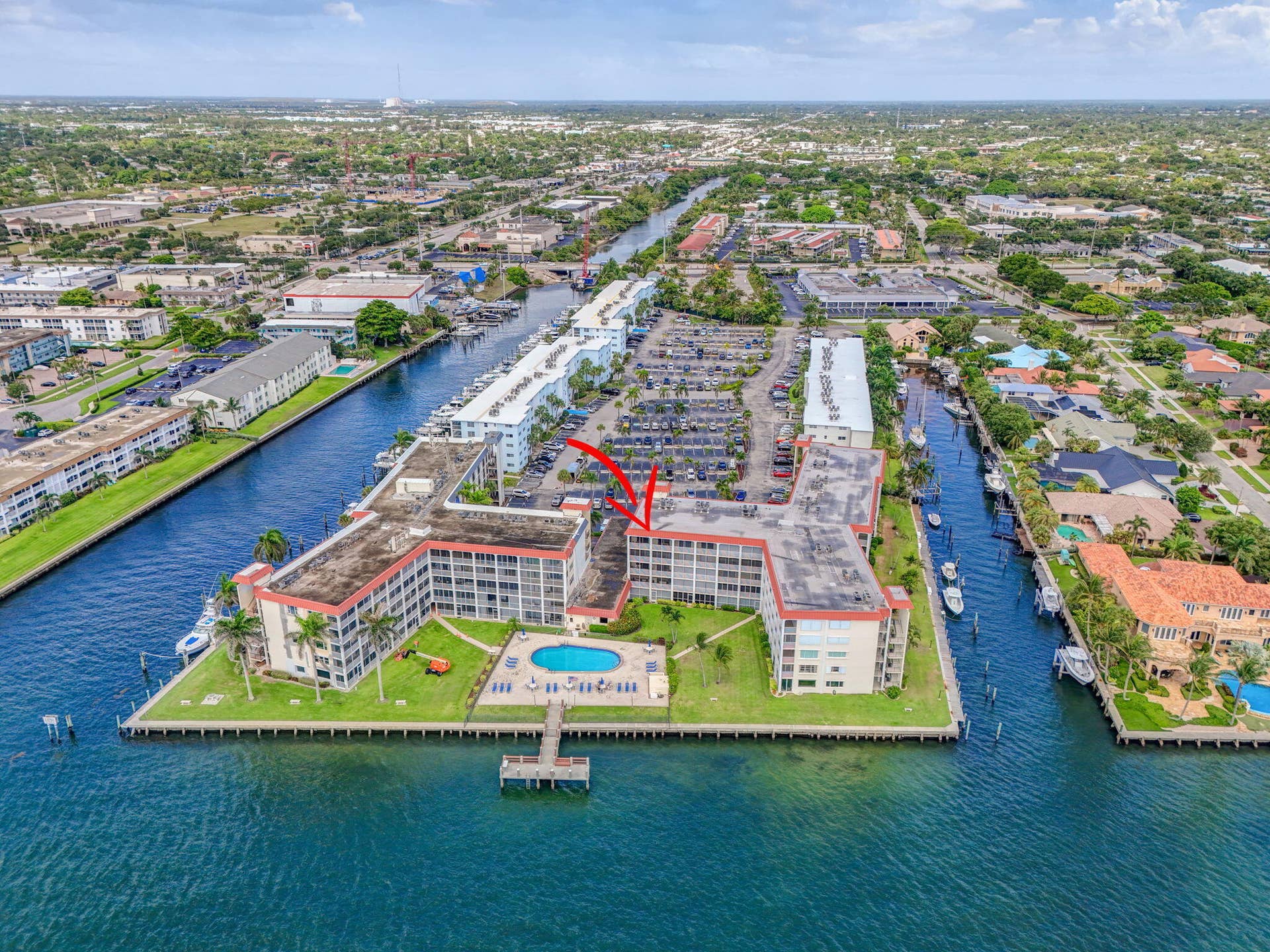 105 Paradise Harbour Boulevard, #501, North Palm Beach, FL 33408 Aerial