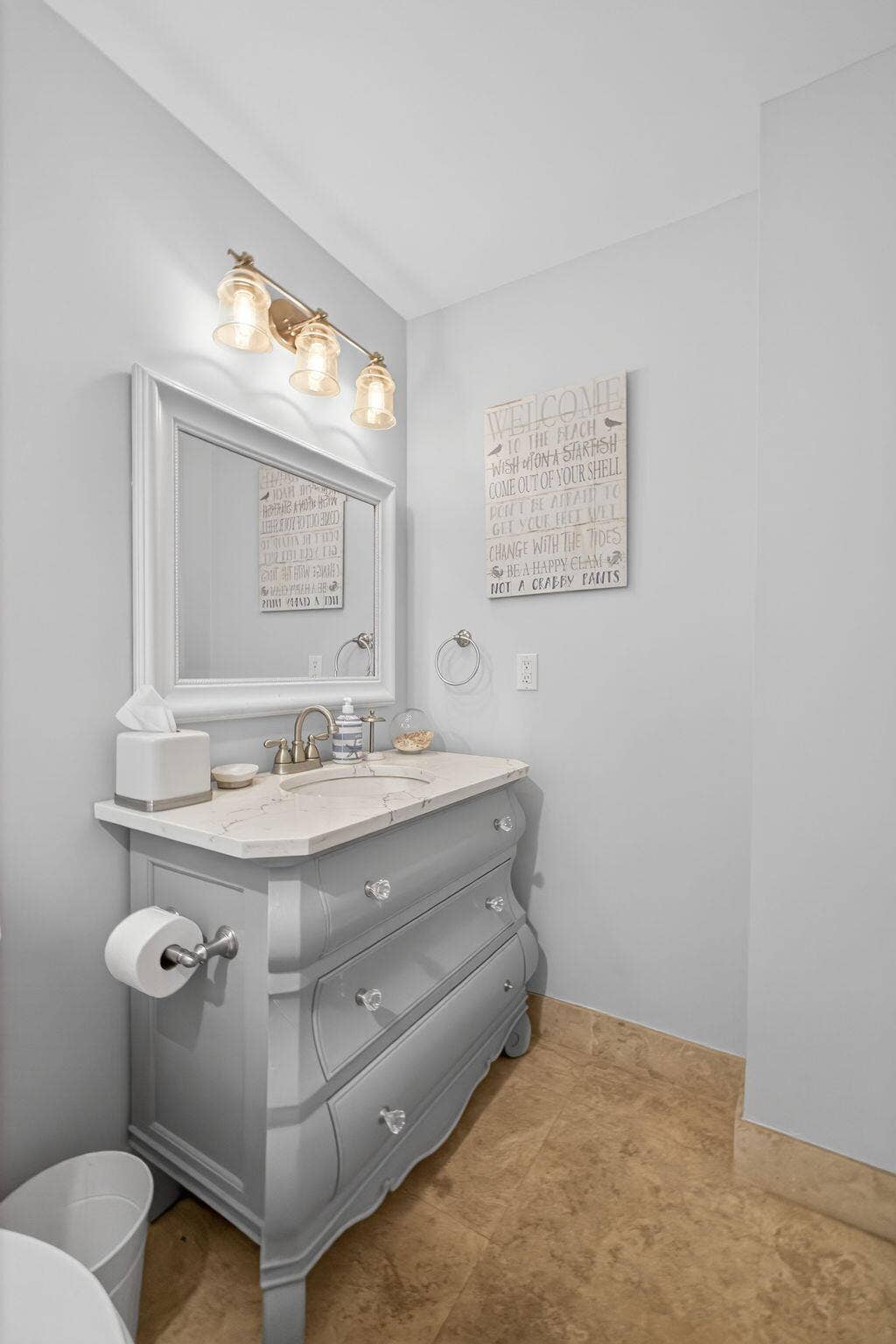 105 Paradise Harbour Boulevard, #501, North Palm Beach, FL 33408 Guest Bathroom
