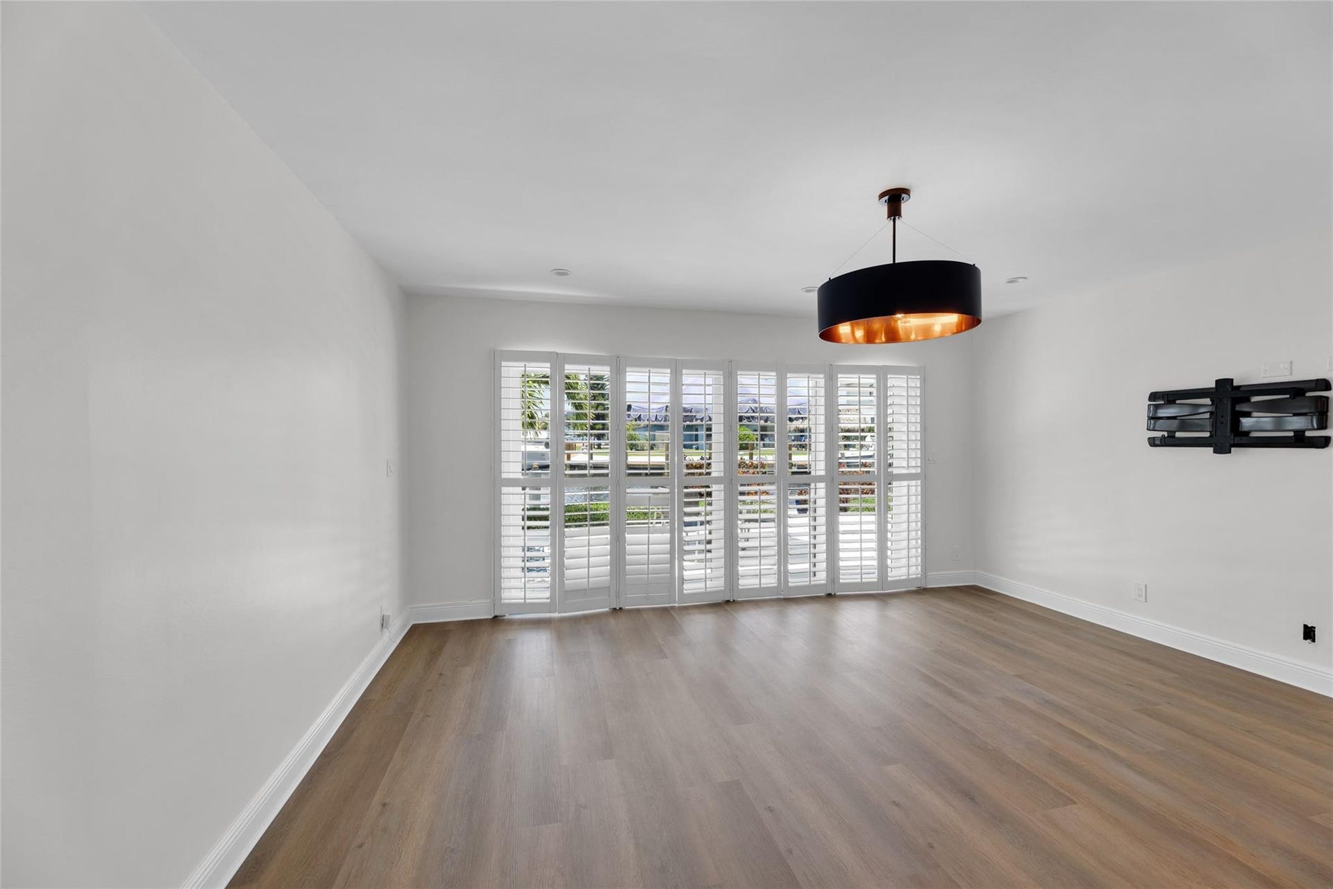 2401 NE 47TH Street, Lighthouse Point, Lighthouse Point, FL 33064 Master Bedroom with sliders out to backyard and pool area