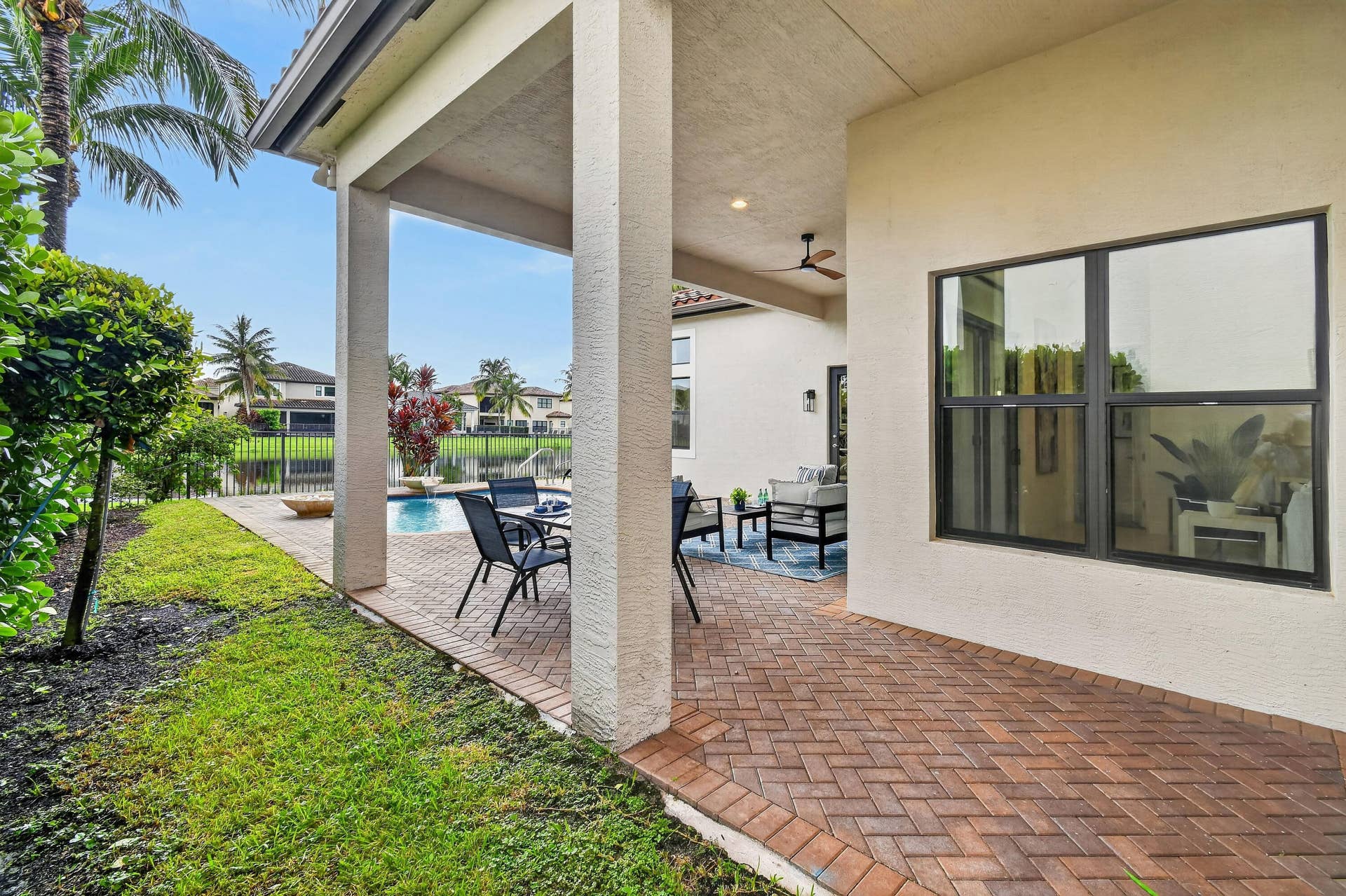 Side Covered Patio