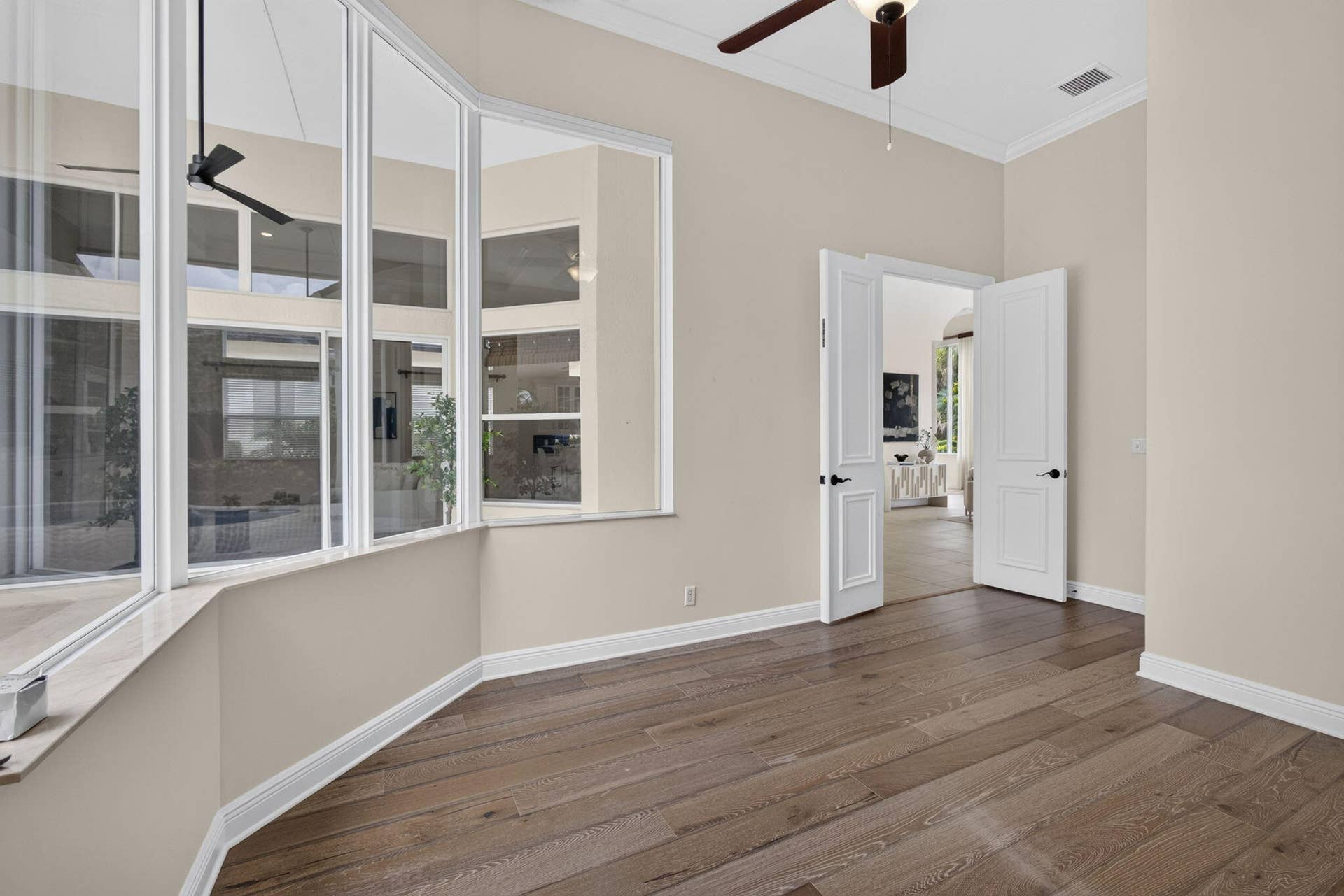 540 Les Jardin Drive, Palm Beach Gardens, FL 33410 New Wood Floors in Office