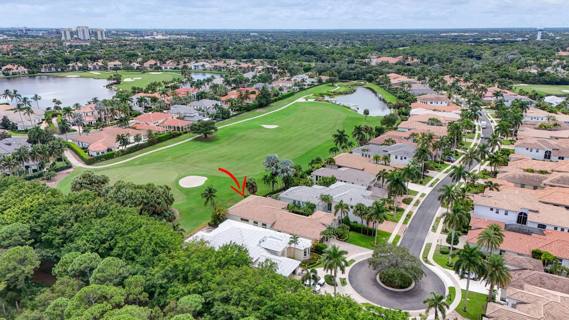 540 Les Jardin Drive, Palm Beach Gardens, FL 33410 16th hole views of fairway and Green