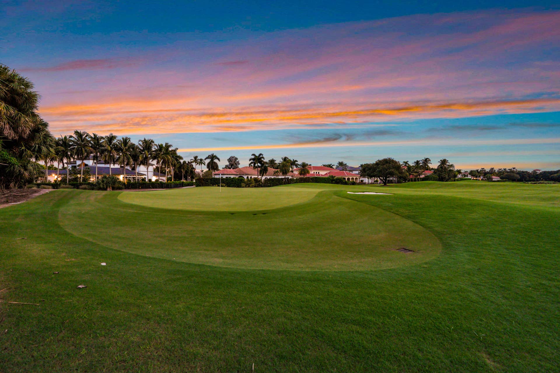 540 Les Jardin Drive, Palm Beach Gardens, FL 33410 twighlight 16th green