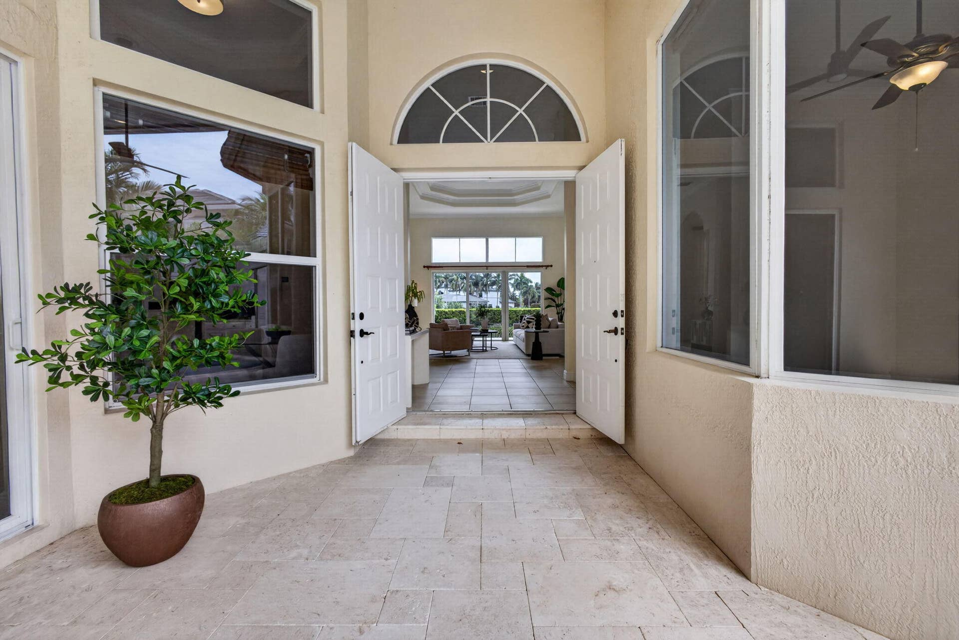 540 Les Jardin Drive, Palm Beach Gardens, FL 33410 Another set of Double doors for the interior entry