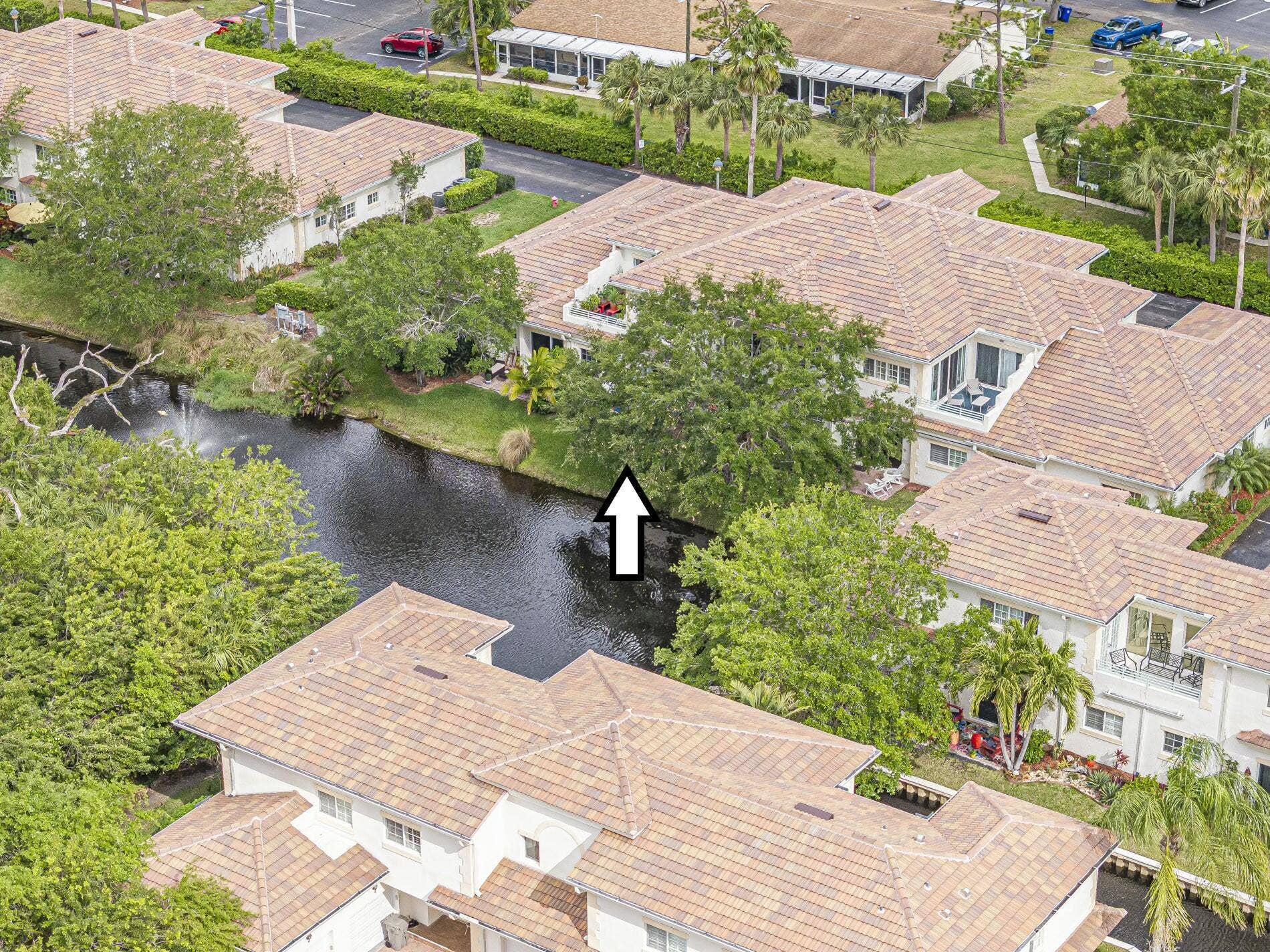 536 7TH Square, #103, Vero Beach, FL 32962 Aerial view of condo