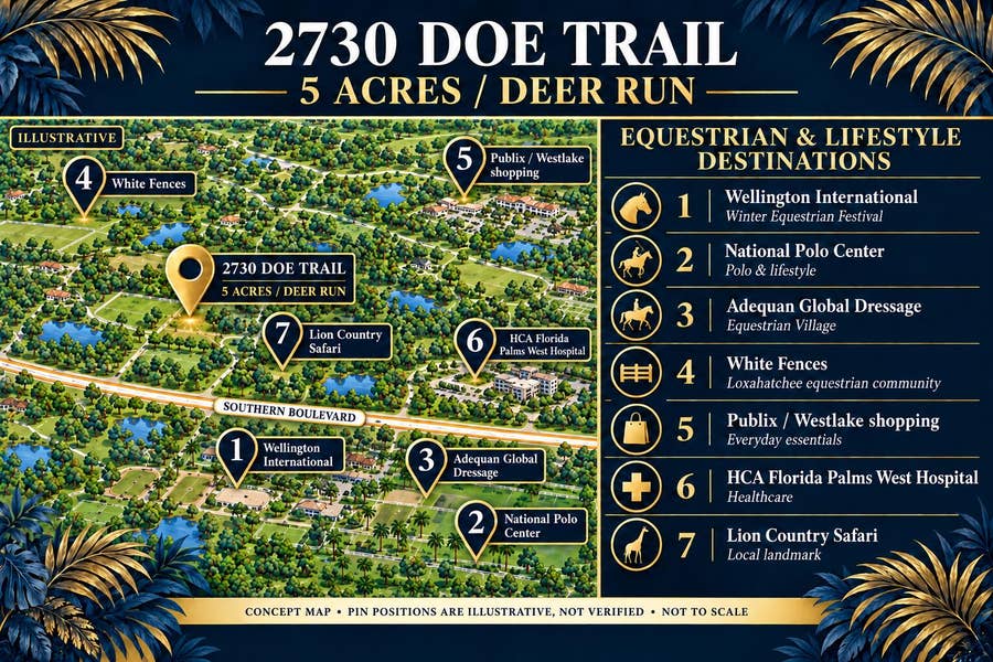 Property photo for 2730 Doe Trail, Loxahatchee, FL