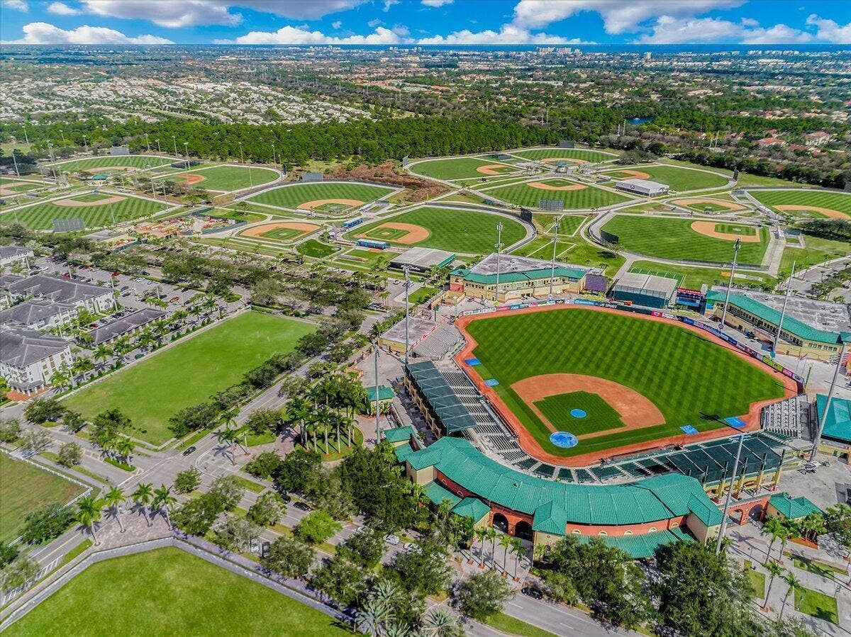 1162 Tropical Drive, Jupiter, FL 33458 Roger Dean Stadium aerial