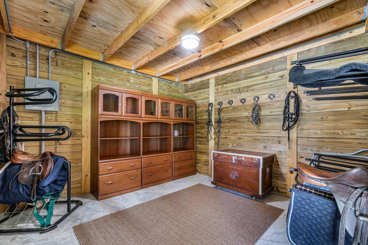 Tack room
