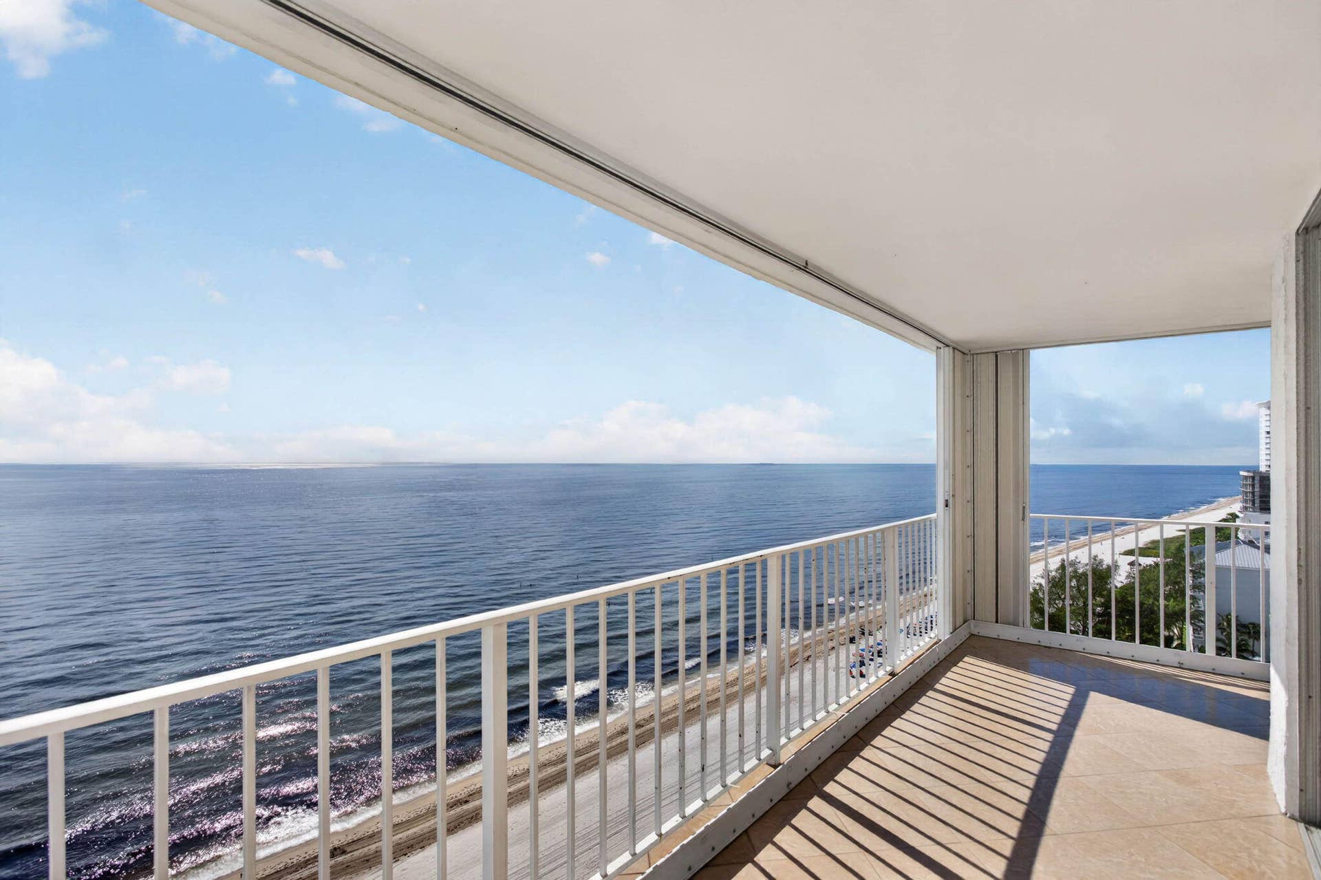 View from the balcony,