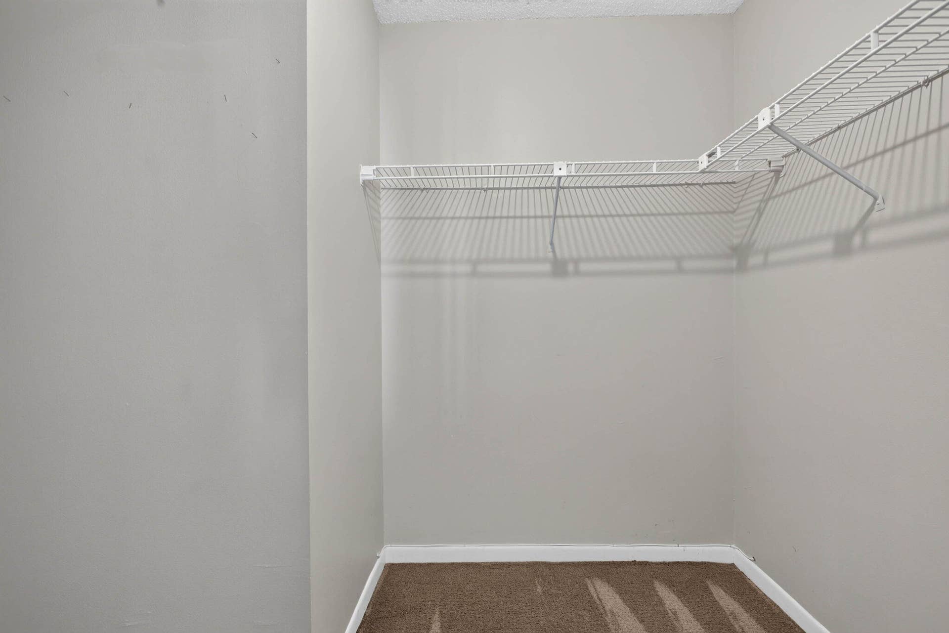 Walk in closet in Bedroom