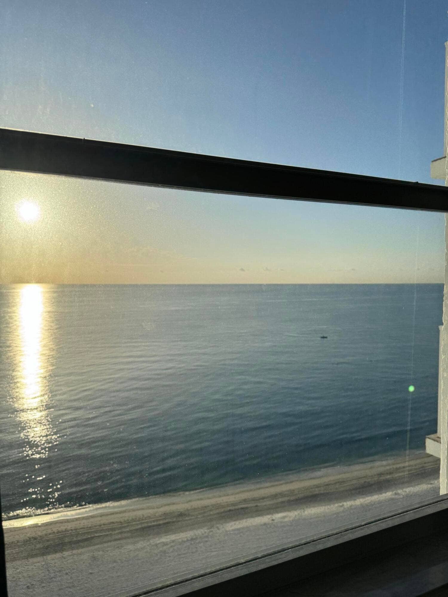 Sunrise from 2nd Bedroom window.