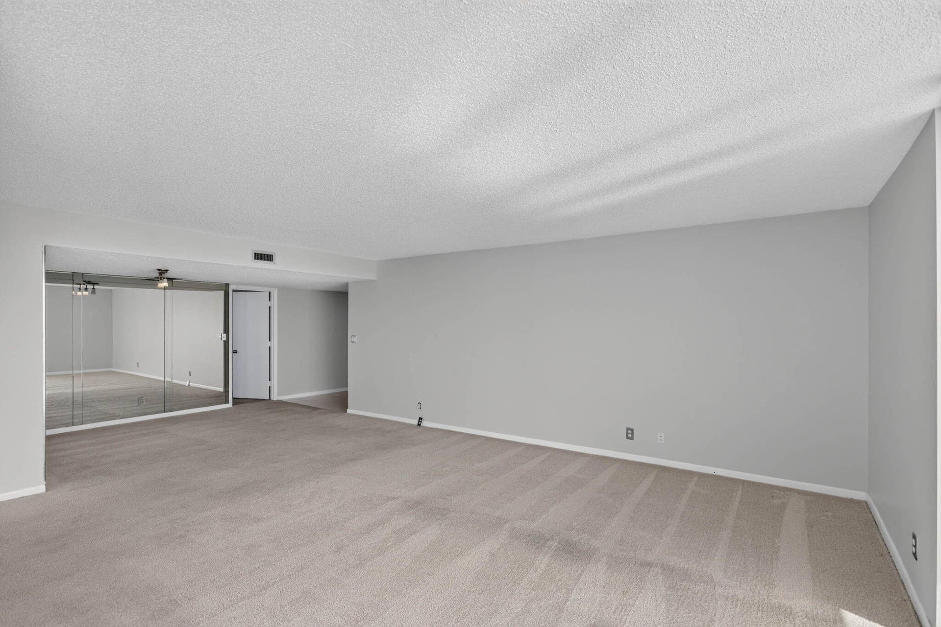 Large open concept Living/Dining Space