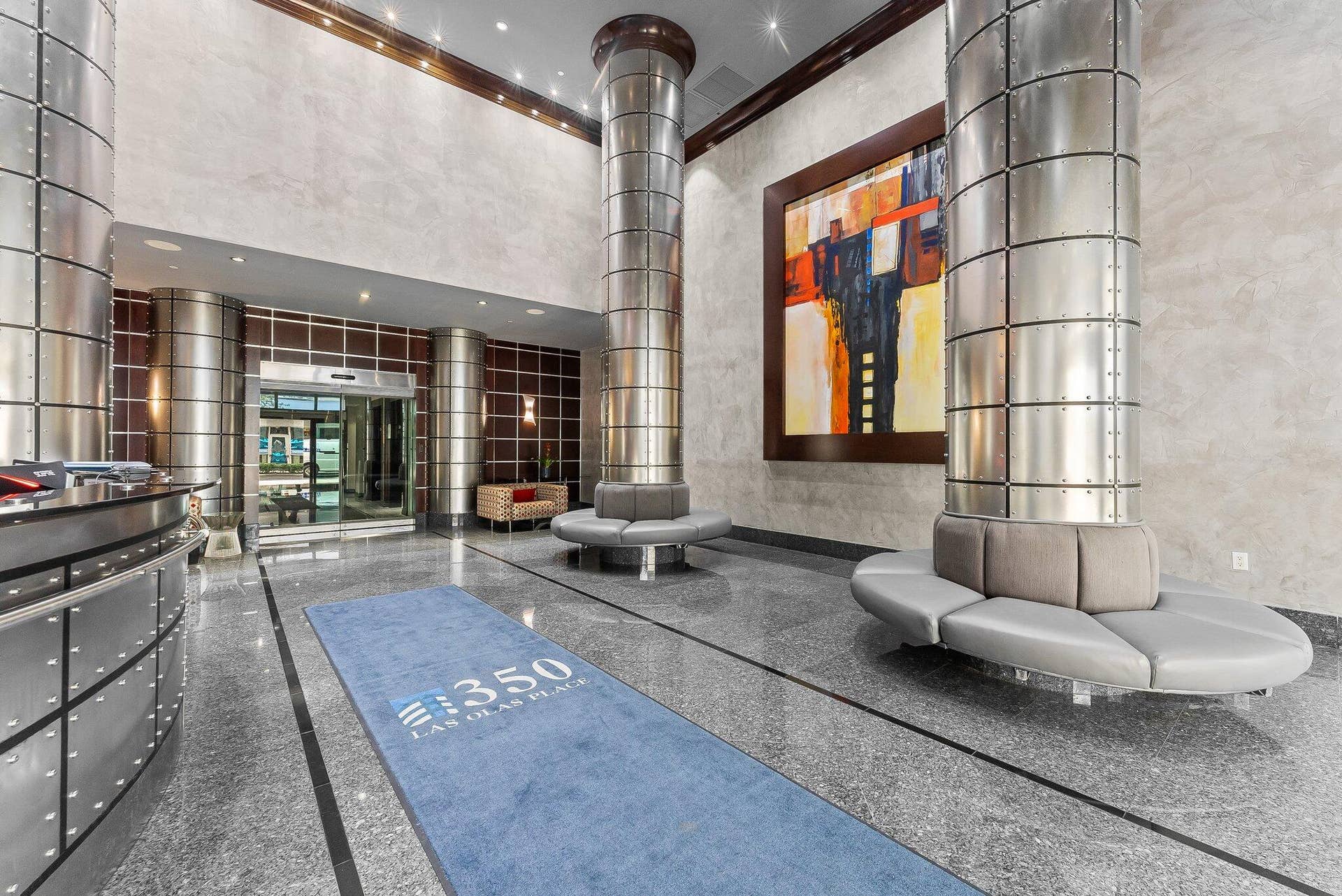 350 SE 2ND Street, #2040, Fort Lauderdale, FL 33301 Lobby at 350 Las Olas Place