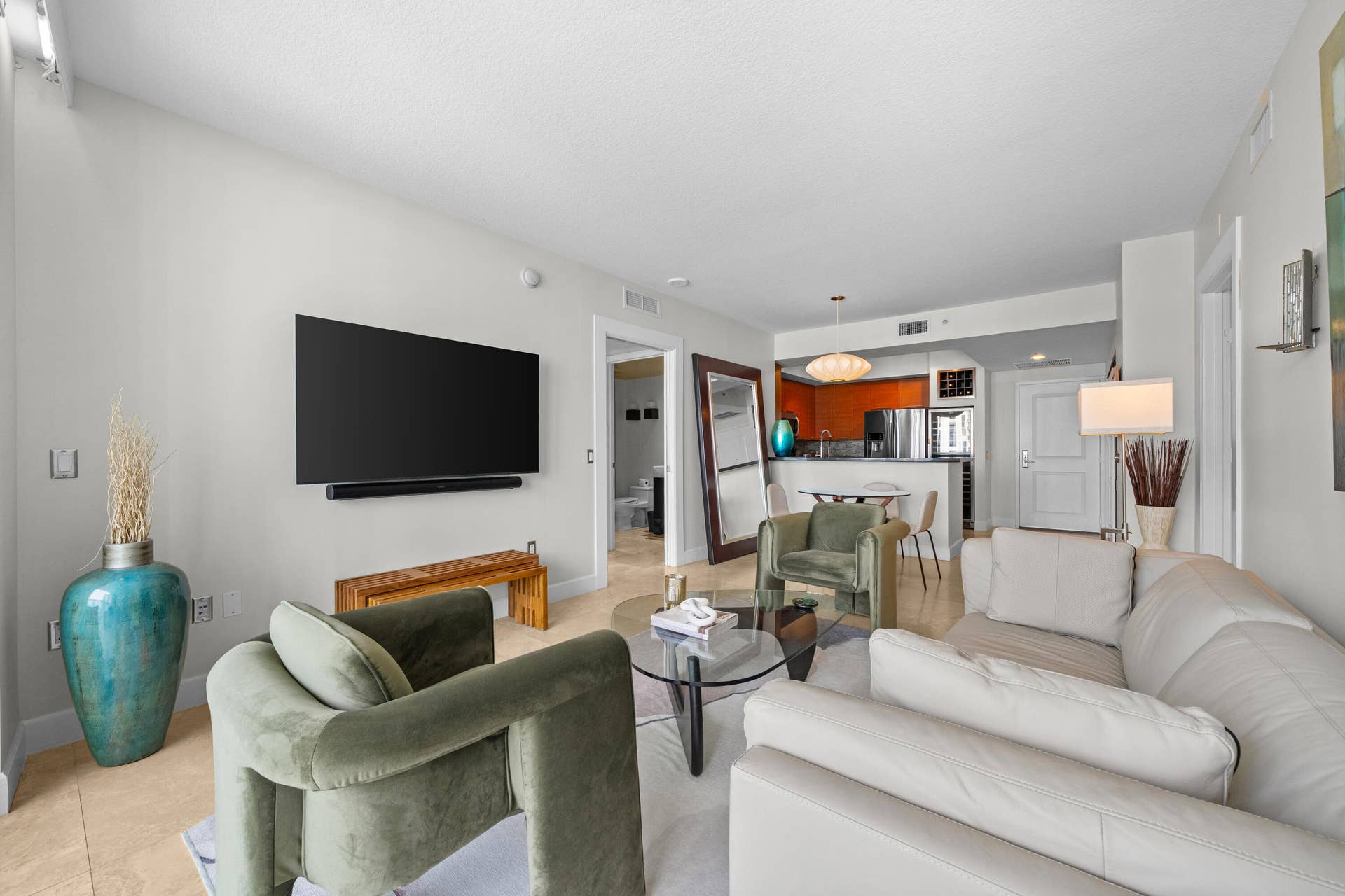 350 SE 2ND Street, #2040, Fort Lauderdale, FL 33301 Living Room