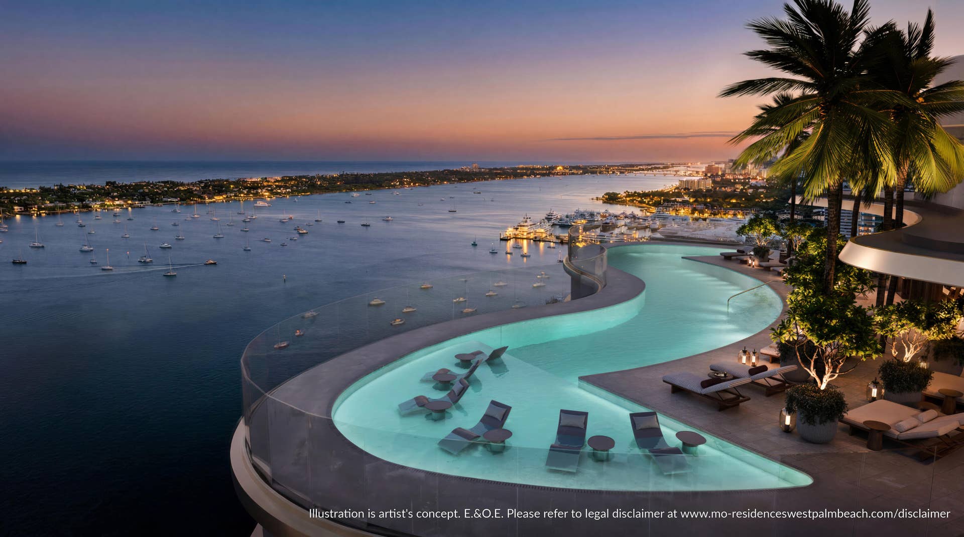5400 N Flagler Drive, #801, West Palm Beach, FL 33407 Rooftop Pool