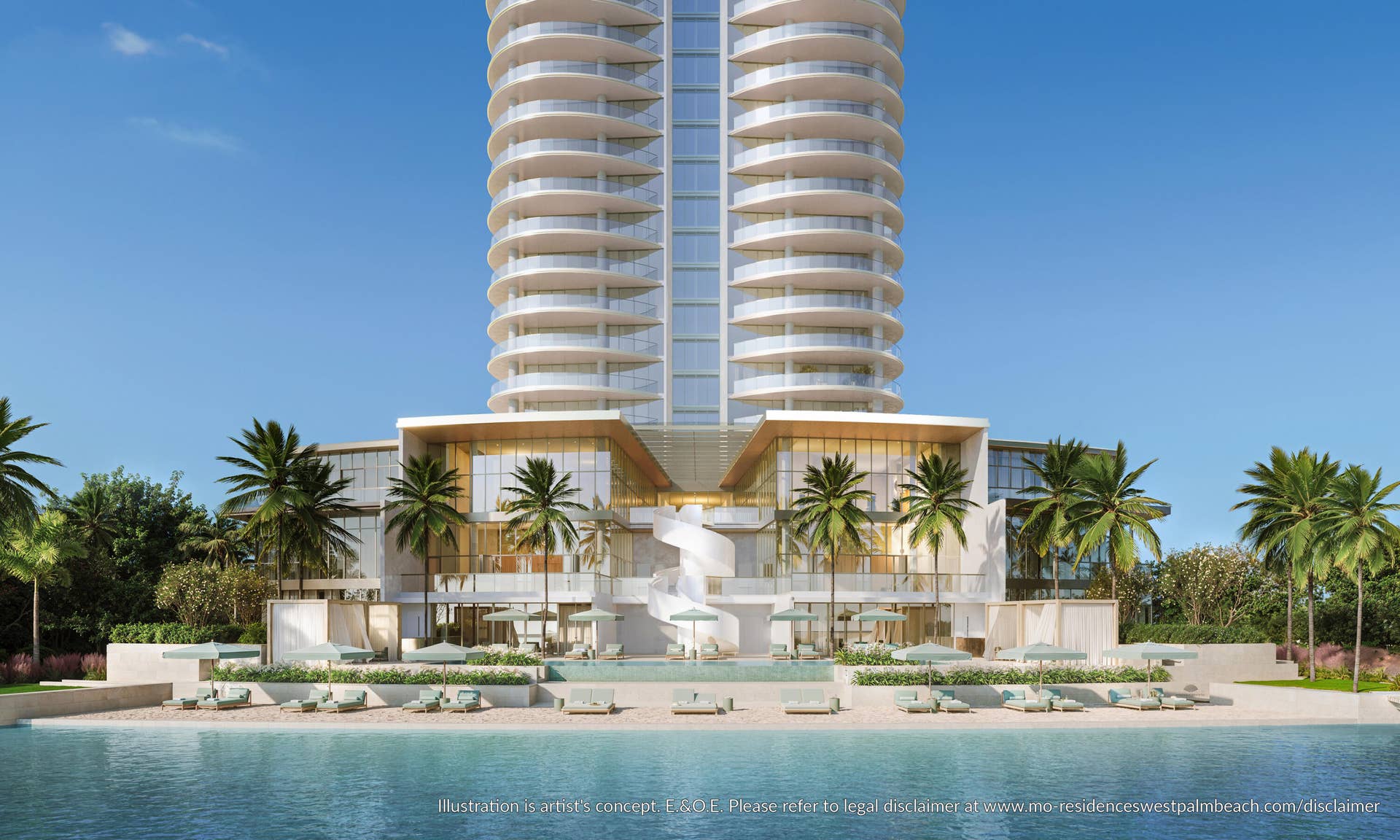 5400 N Flagler Drive, #801, West Palm Beach, FL 33407 Rendering- Not yet built
