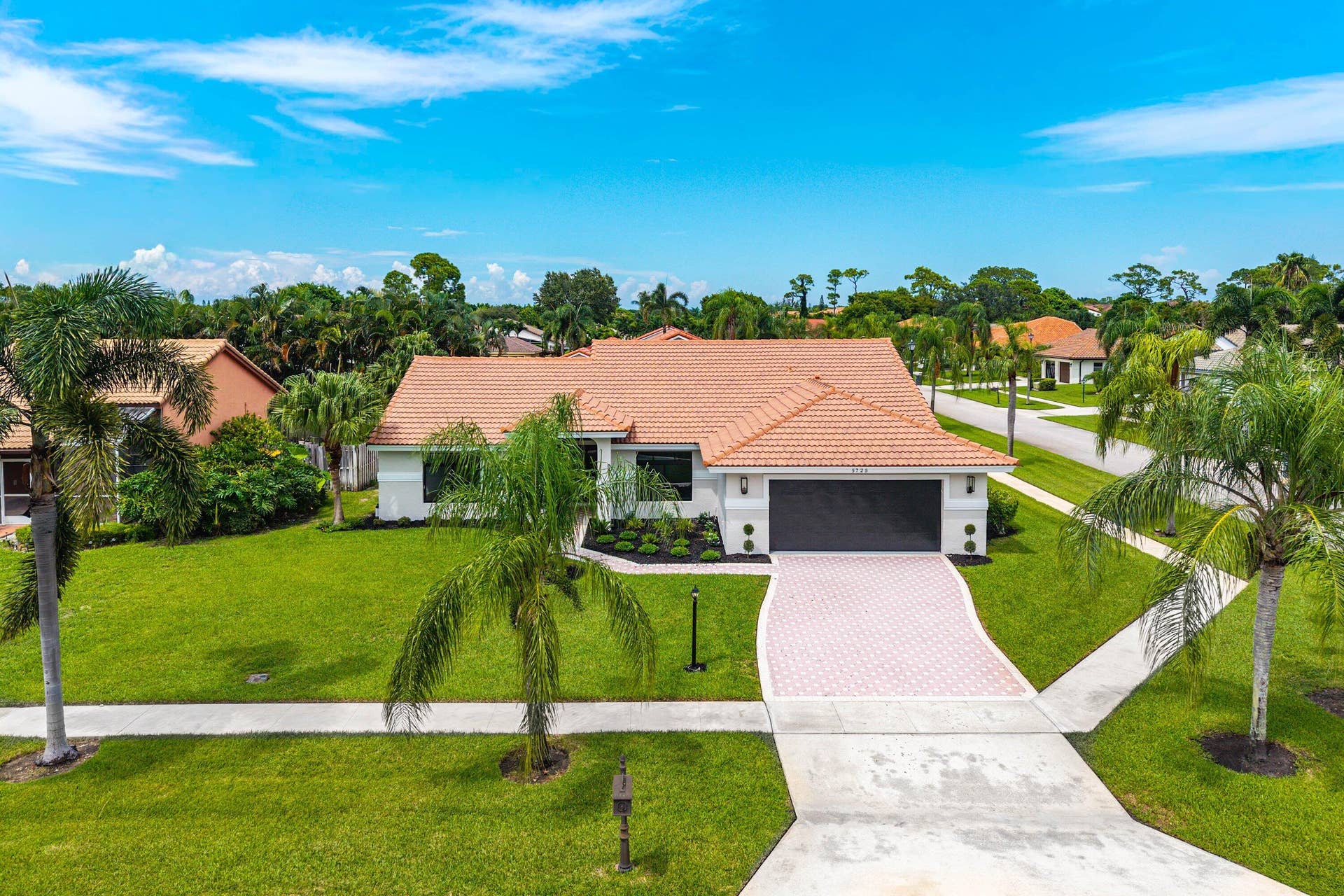 5725 Aspen Green Court, Delray Beach, FL 33484 Front Aerial