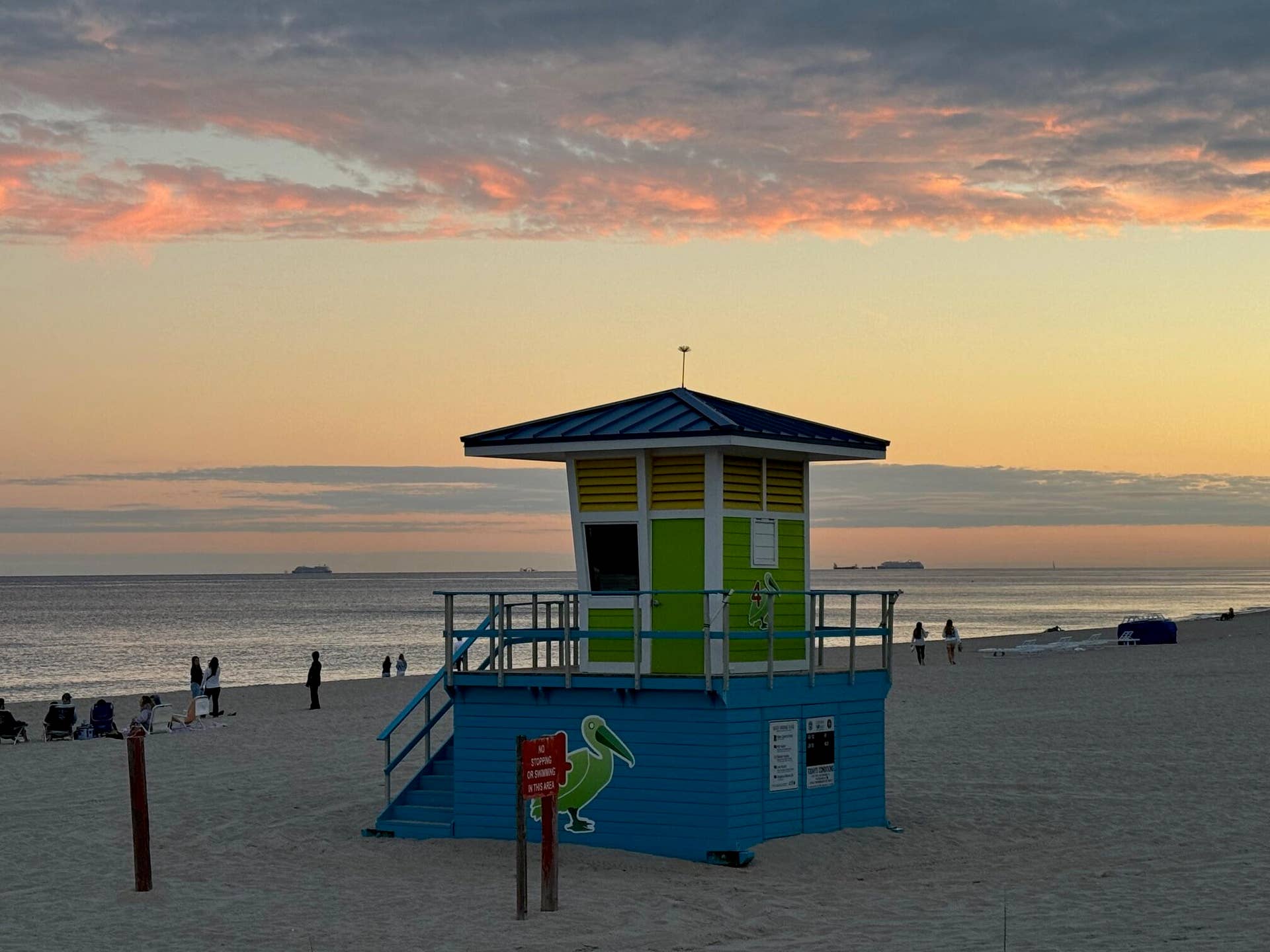 Jamaica House sunrise