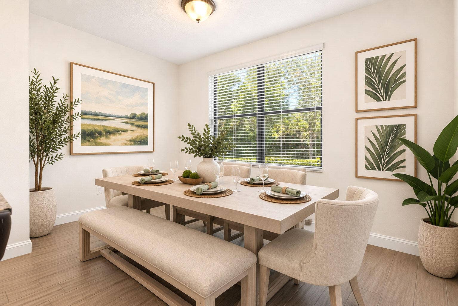 357 NW 36th Avenue, Pompano Beach, FL 33069 Alternate staged dining room.