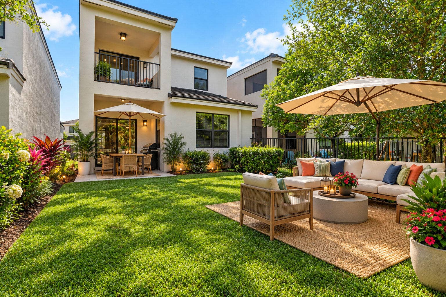 357 NW 36th Avenue, Pompano Beach, FL 33069 Virtual staging in huge rear yard.