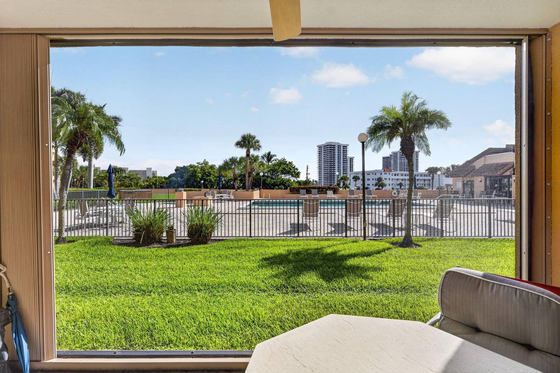 patio view