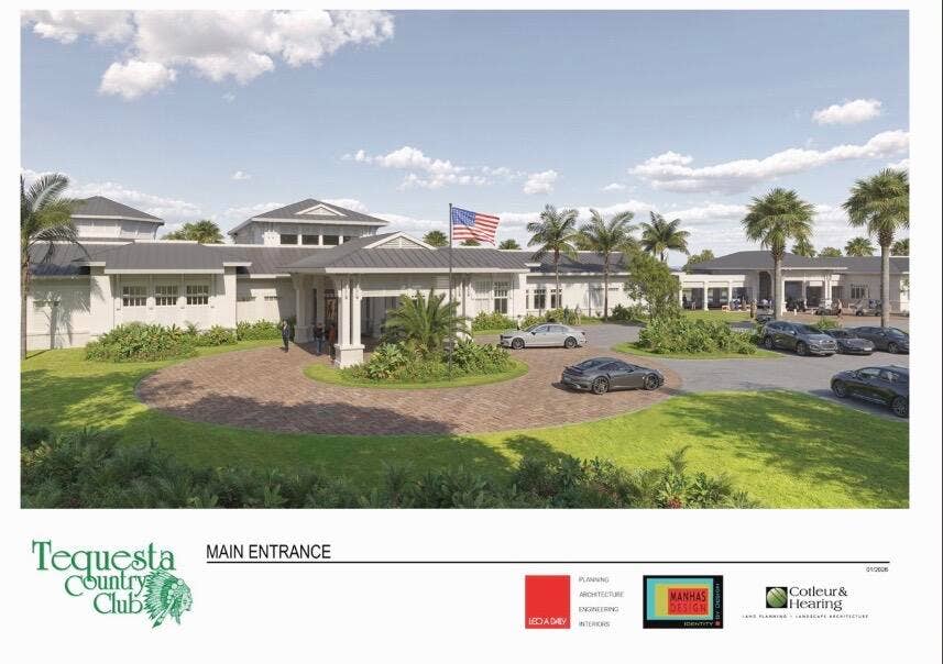 Rendering of the new Tequesta Country Club