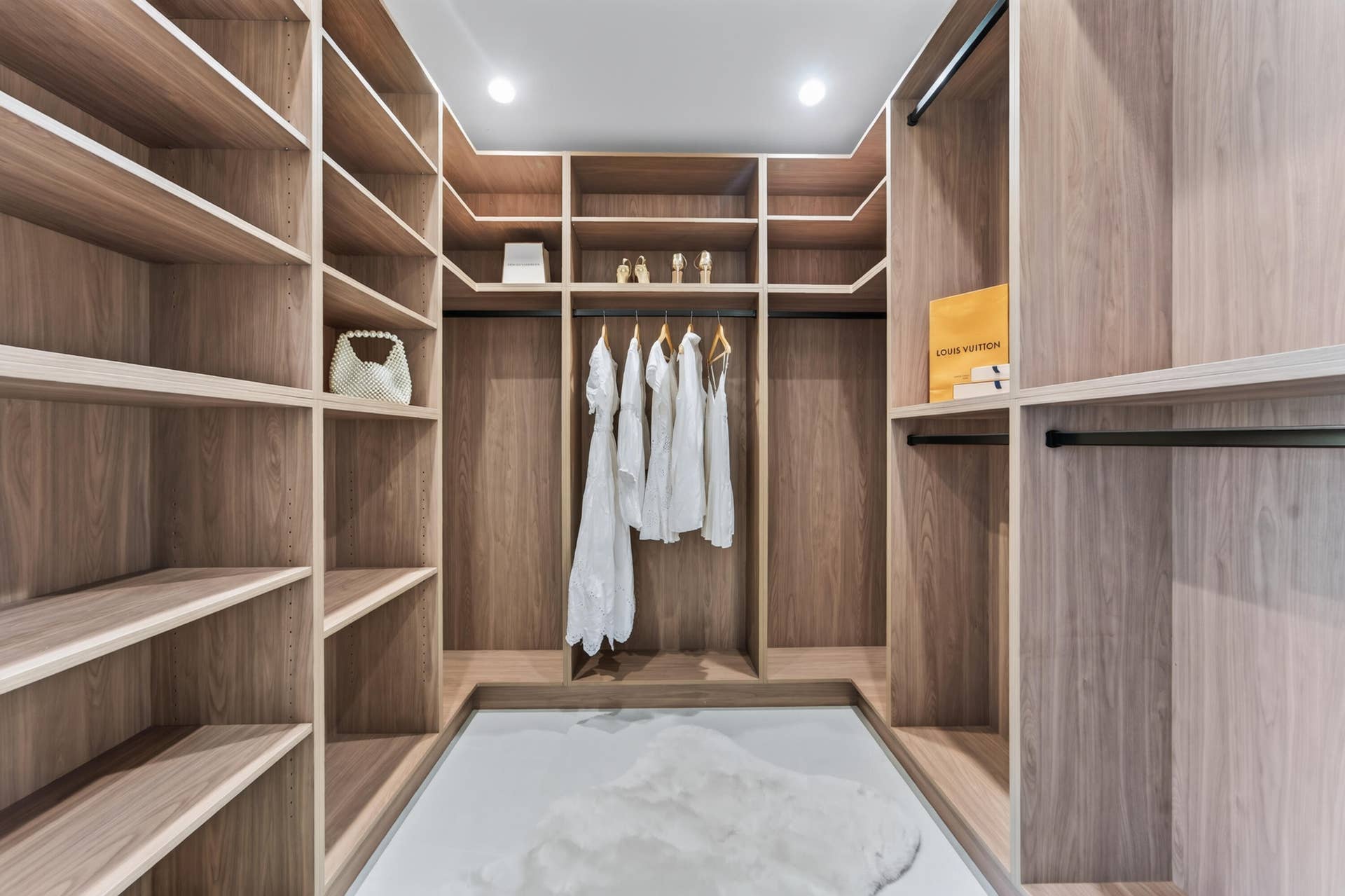 Primary walk-in closet