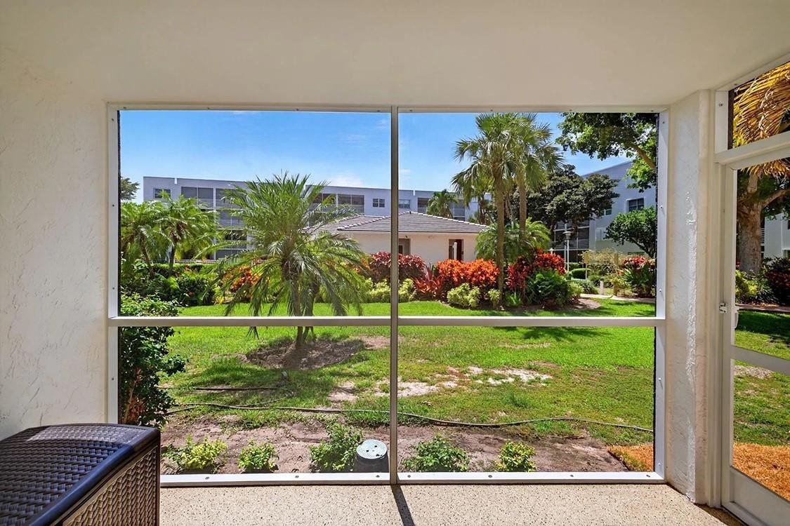 1541 S OCEAN Boulevard, #122, Lauderdale By The Sea, FL 33062 screened porch