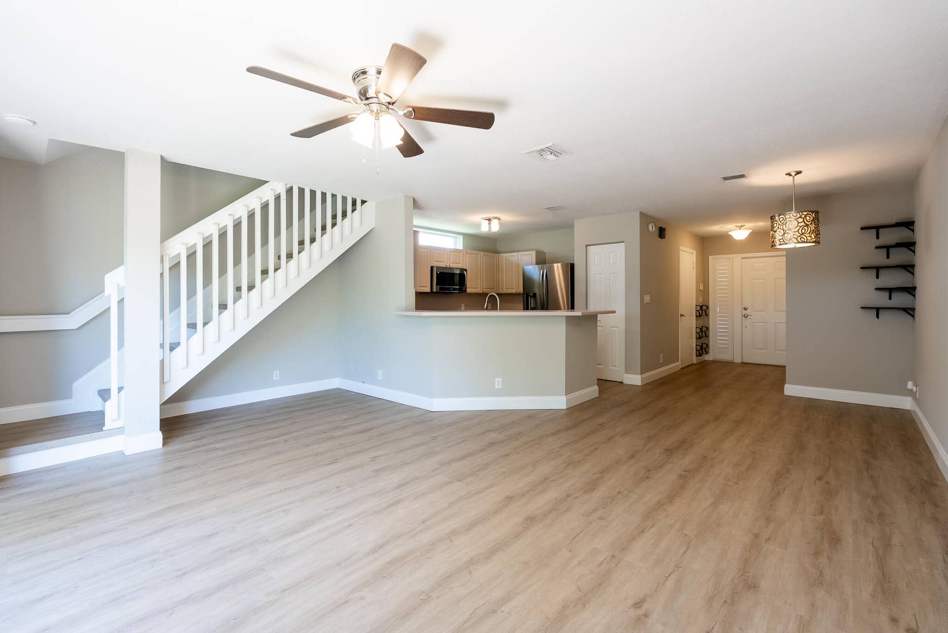 FAN IN LIVING ROOM