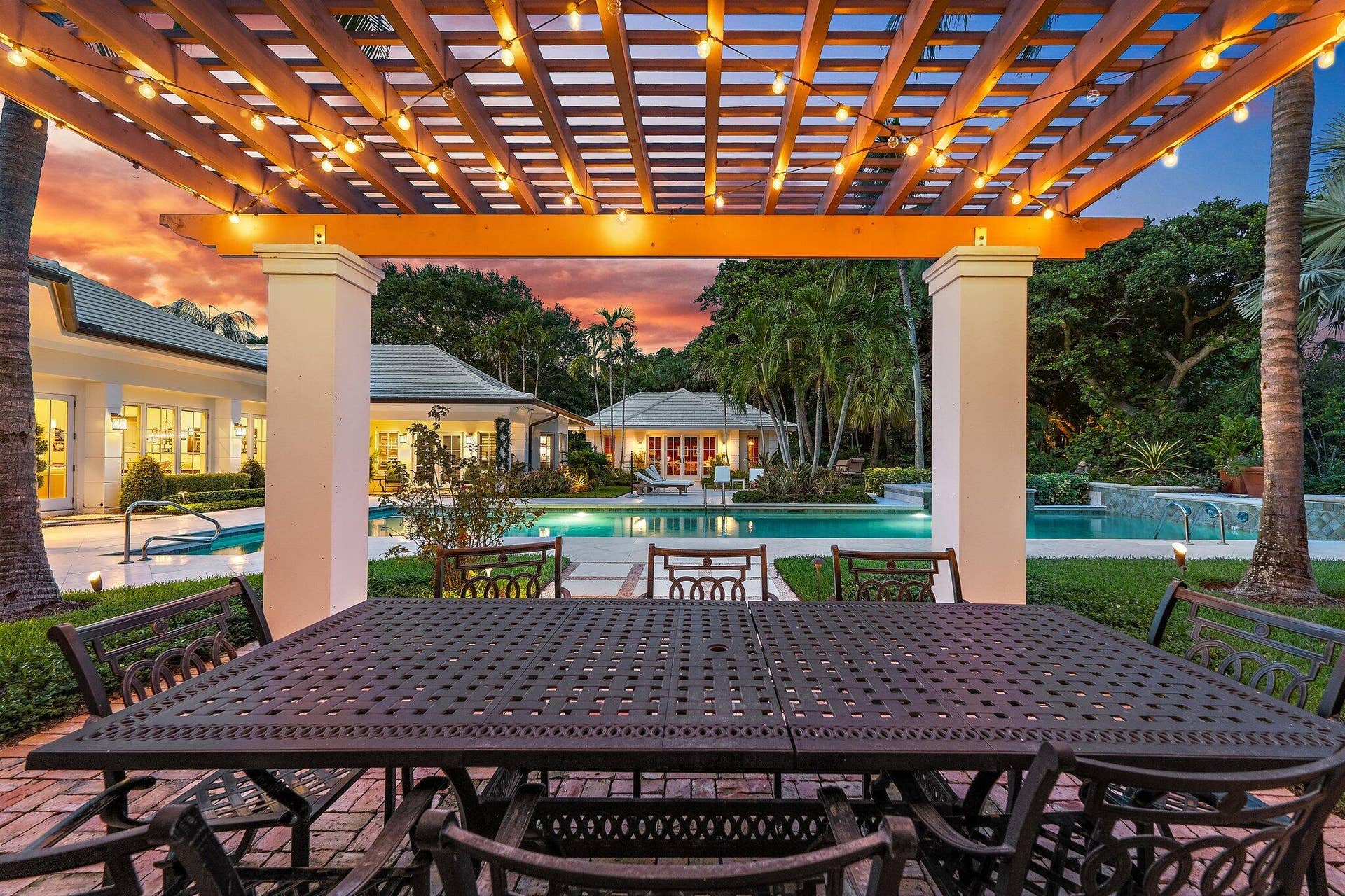 12420 Plantation Lane, North Palm Beach, FL 33408 Pool Gazebo