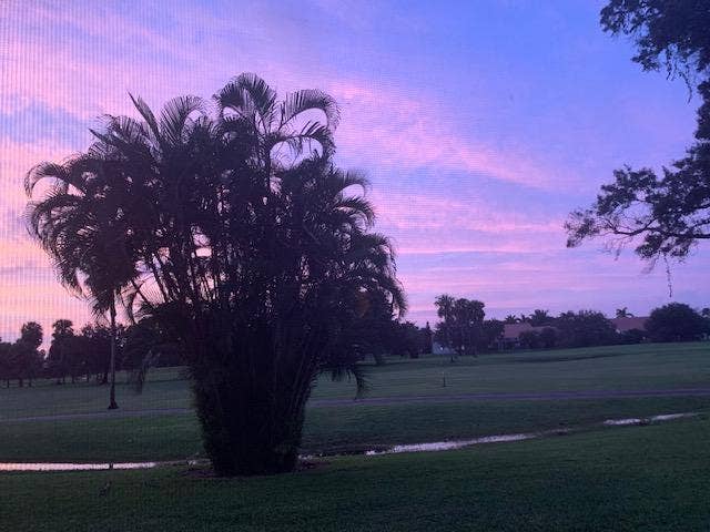 3980 Oaks Clubhouse Drive, #101, Pompano Beach, Pompano Beach, FL 33069 Sunset view