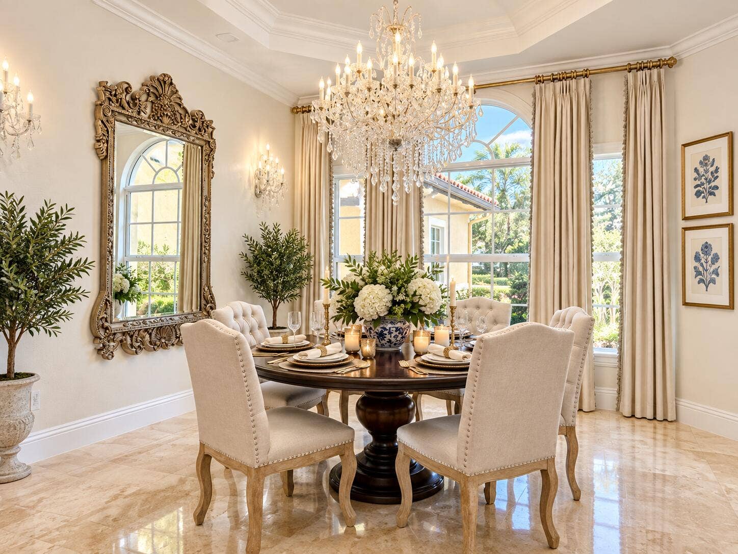 DINING ROOM - DIGITIALLY ENHANCED
