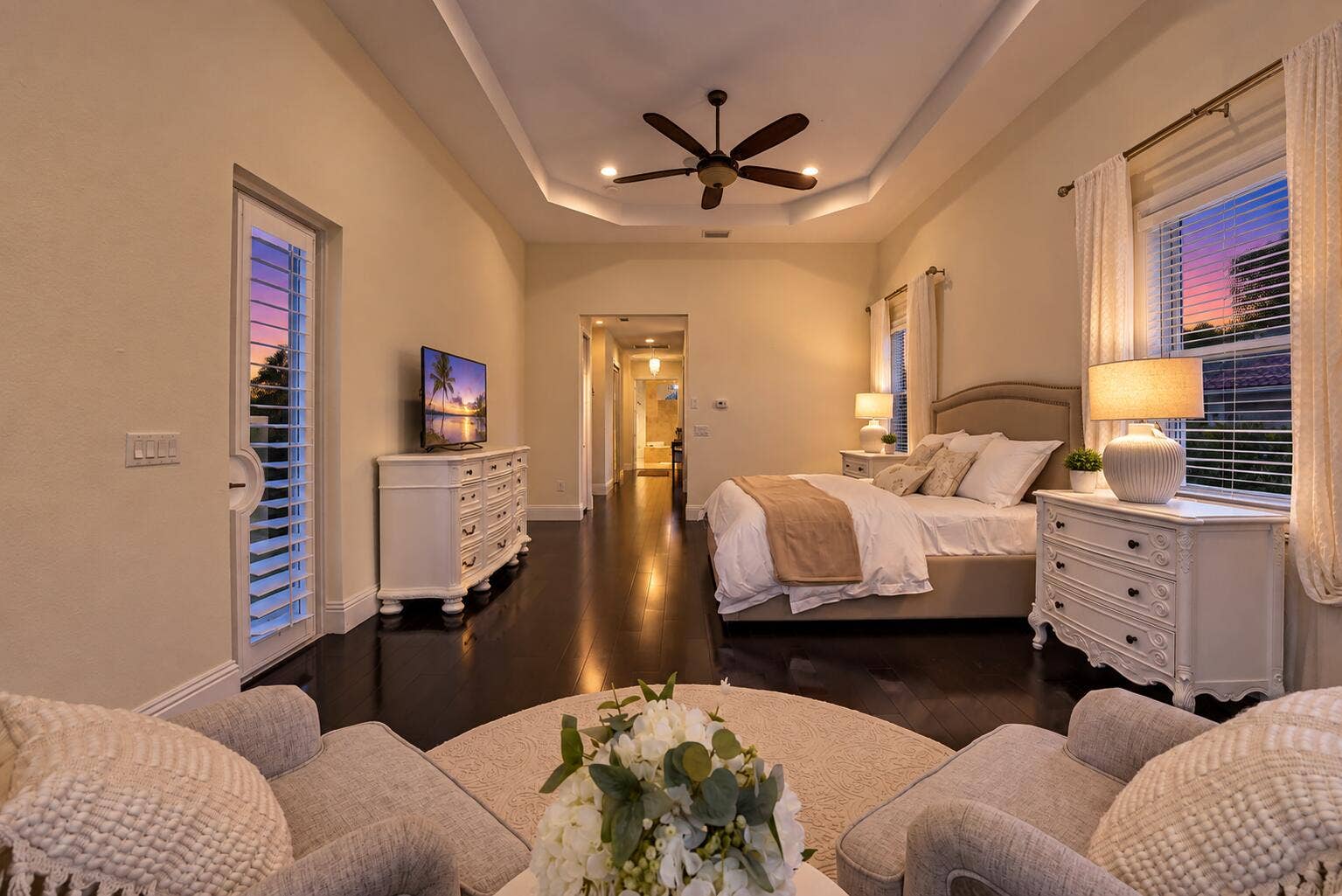 MASTER BEDROOM - DIGITIALLY ENHANCED