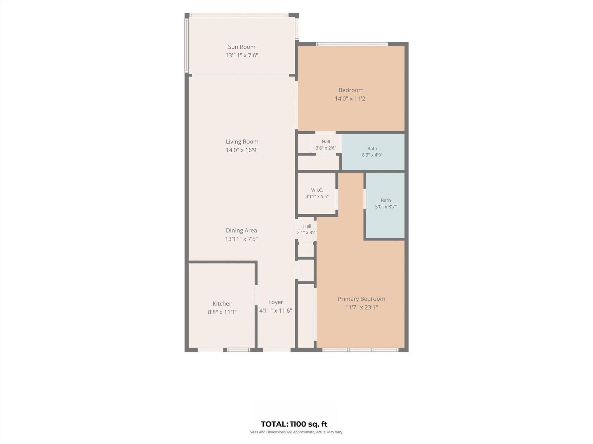 3051 N Course Drive, #909, Pompano Beach, FL 33069 01-With dimensions