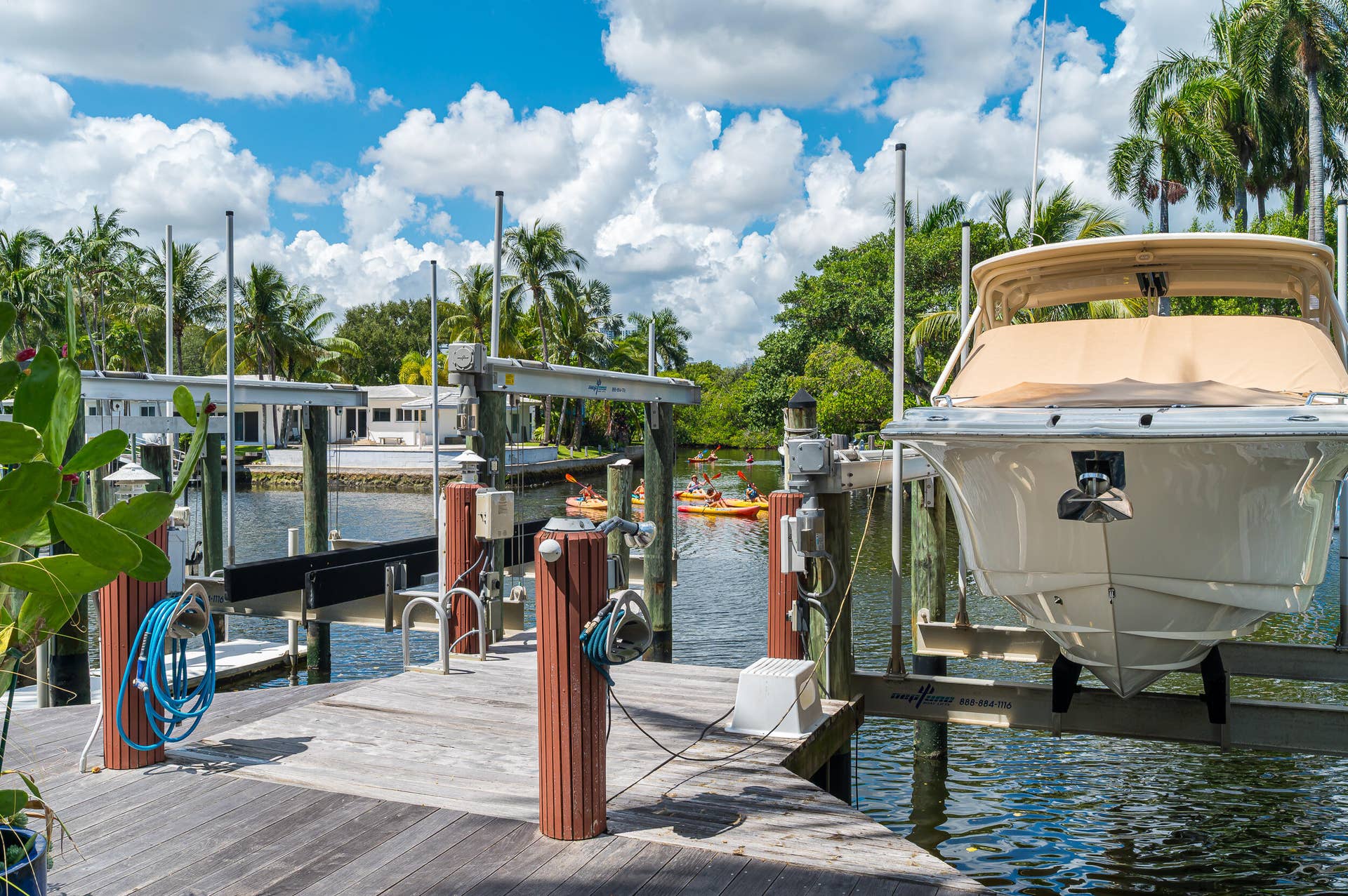 411 Hendricks Isle, Fort Lauderdale, FL 33301 and 15,000 lb boat lift