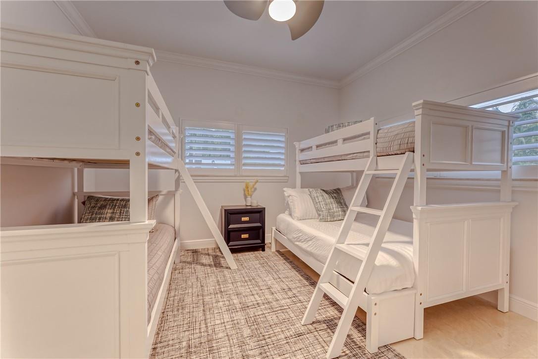 Bedroom #3 Double bunk beds