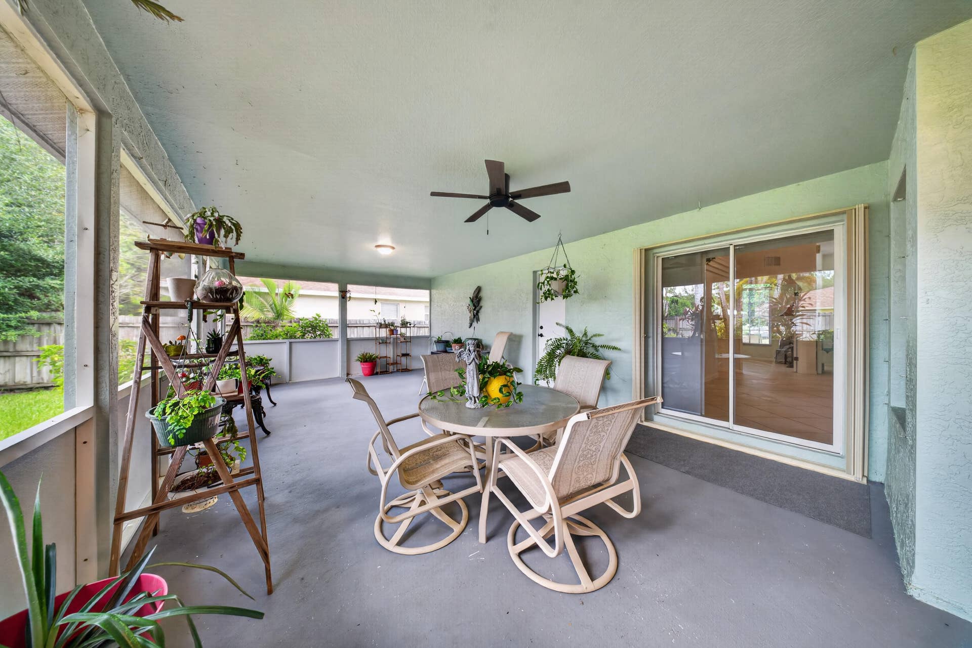 3274 SW CRUMPACKER Street, Port St Lucie, FL 34953 Back Porch