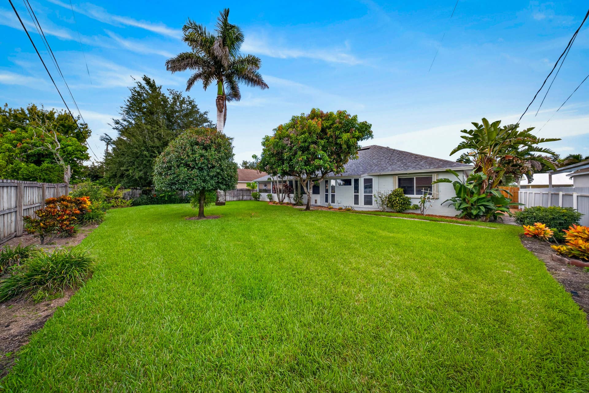 3274 SW CRUMPACKER Street, Port St Lucie, FL 34953 Back Yard