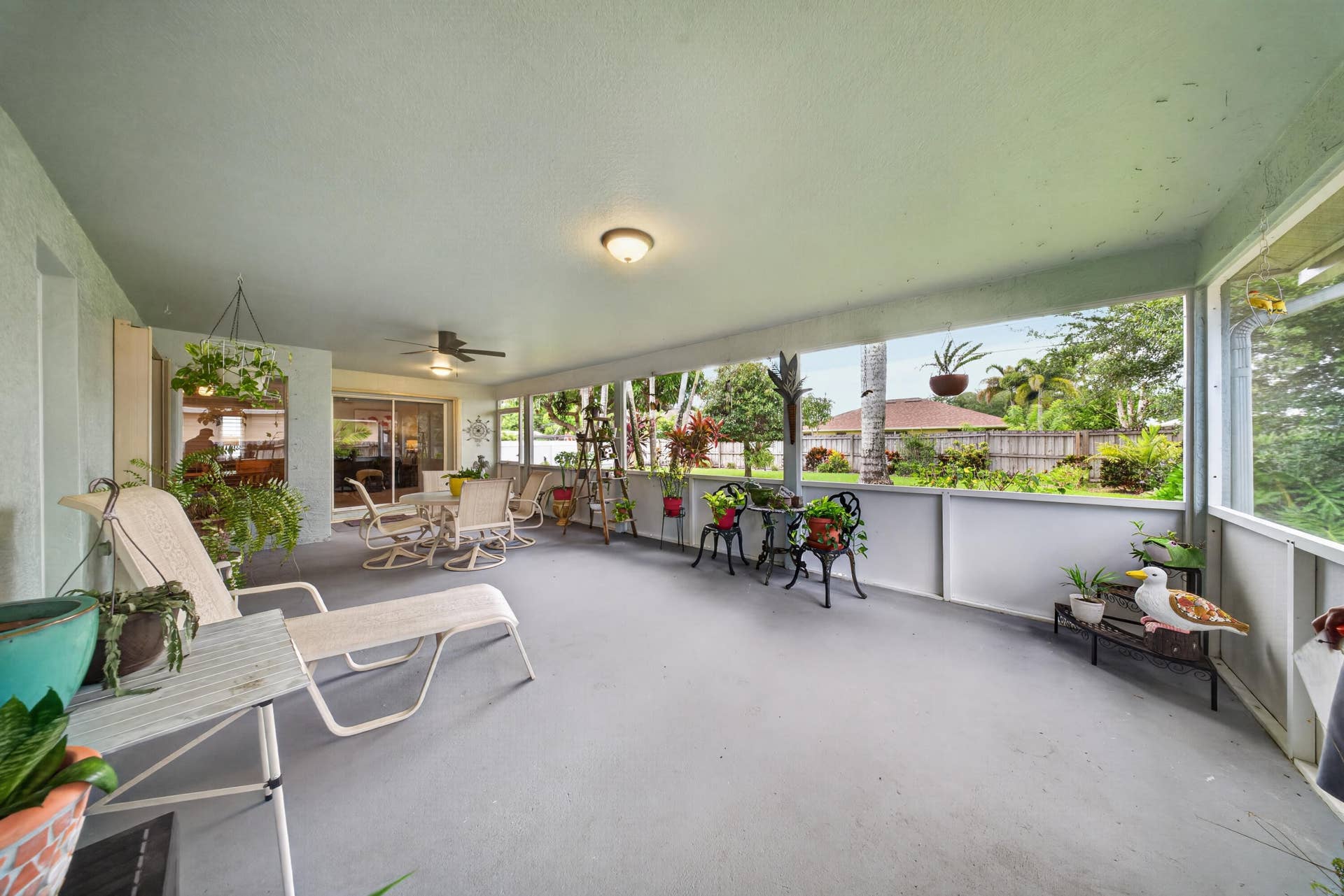 3274 SW CRUMPACKER Street, Port St Lucie, FL 34953 Back Porch