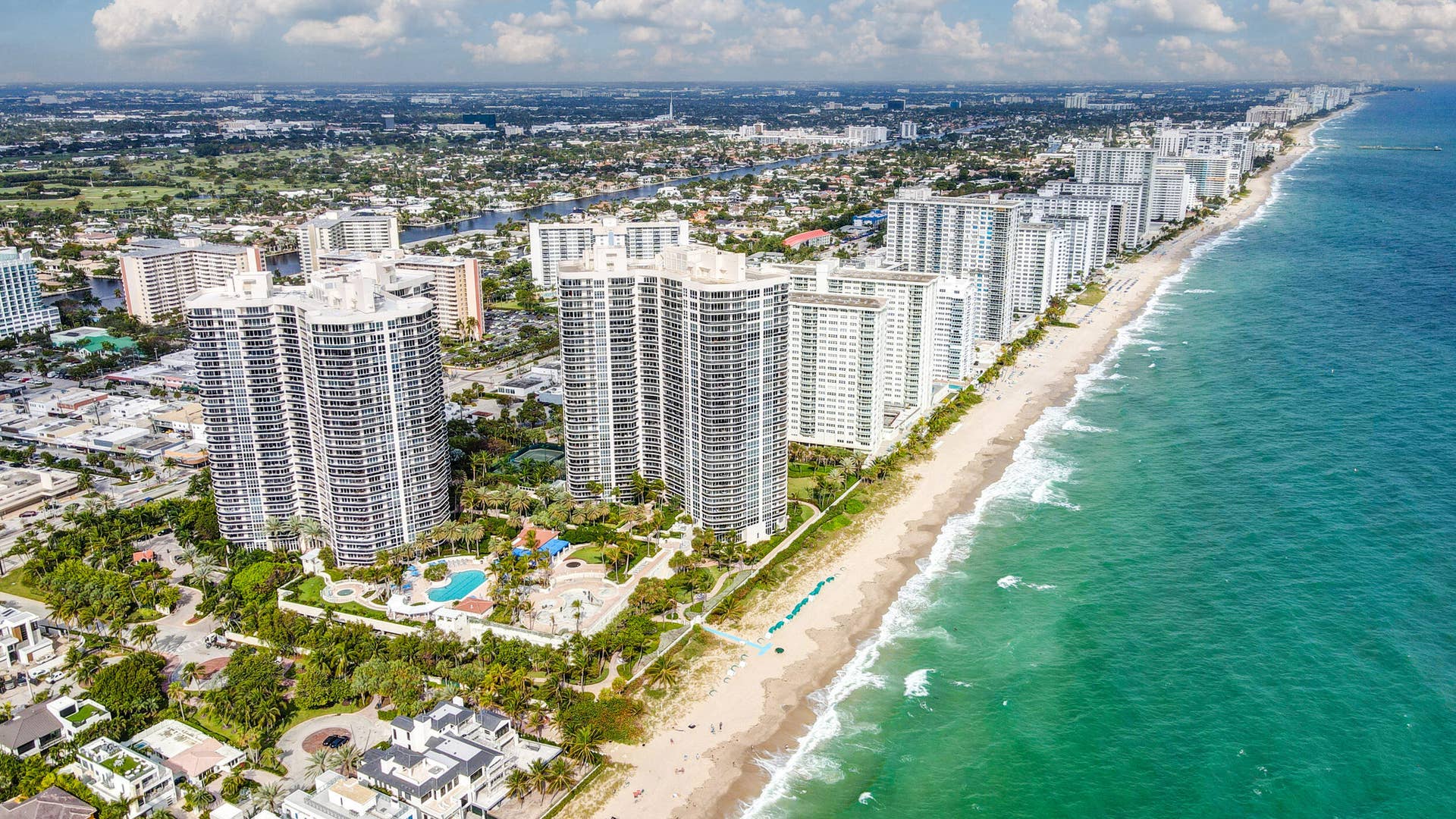 3200 N OCEAN Boulevard, #701, Fort Lauderdale, FL 33308 aerial view