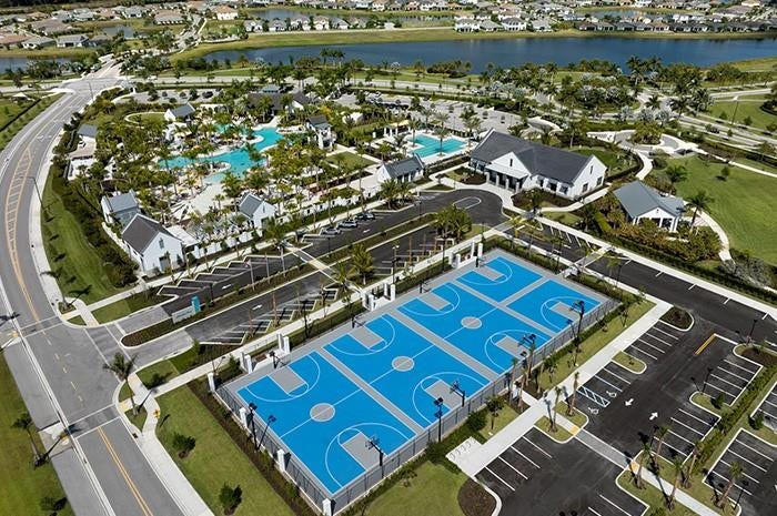 Basketball Courts, Food Truck Driveways, Golf Cart Parking