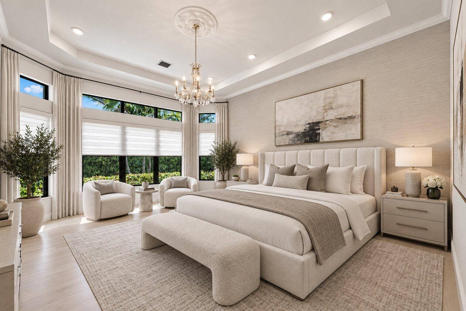 9264 Porto Way, Parkland, FL 33076 Primary Bedroom Staged