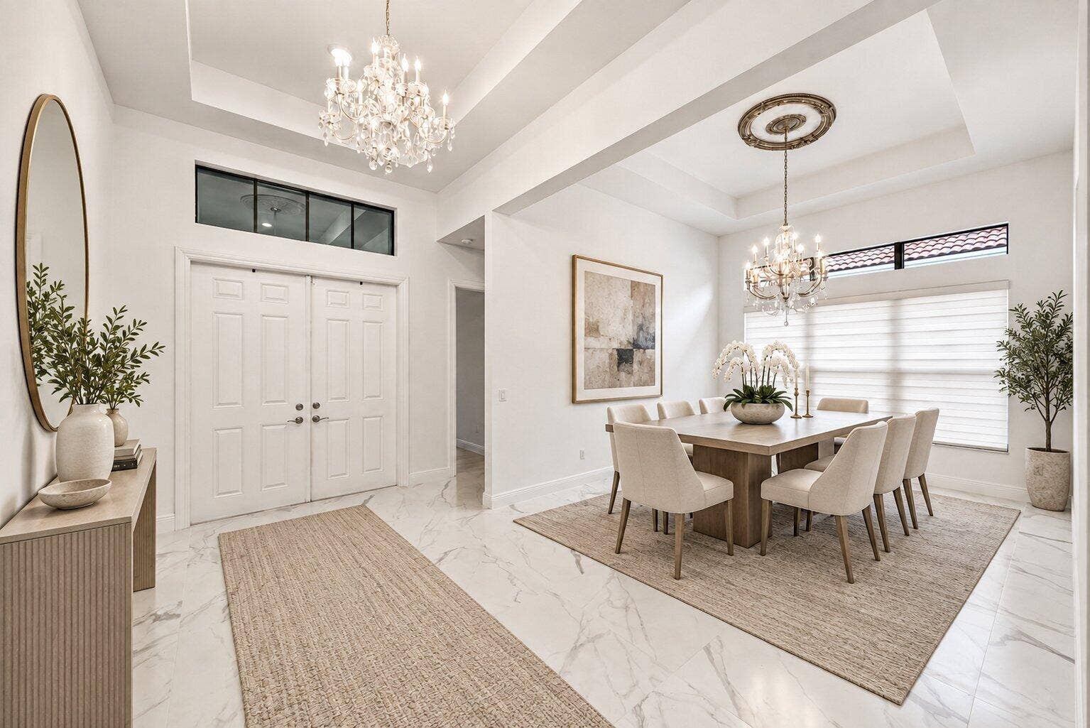 9264 Porto Way, Parkland, FL 33076 Entry / Dining Staged