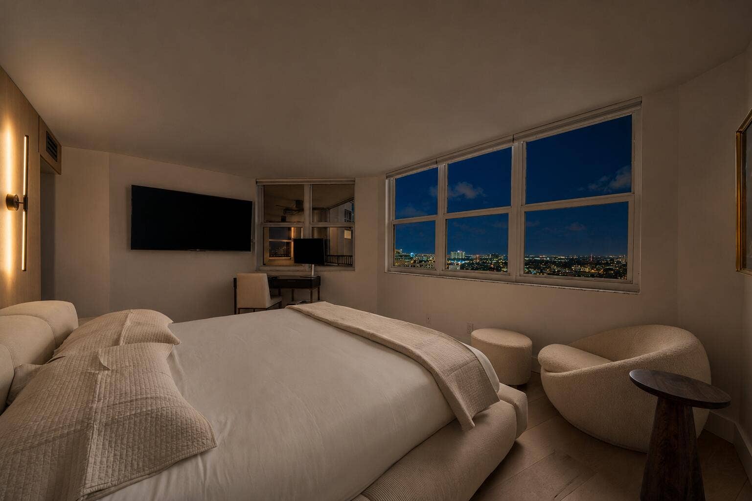 1340 S Ocean Boulevard, #1709, Pompano Beach, FL 33062 evening shot