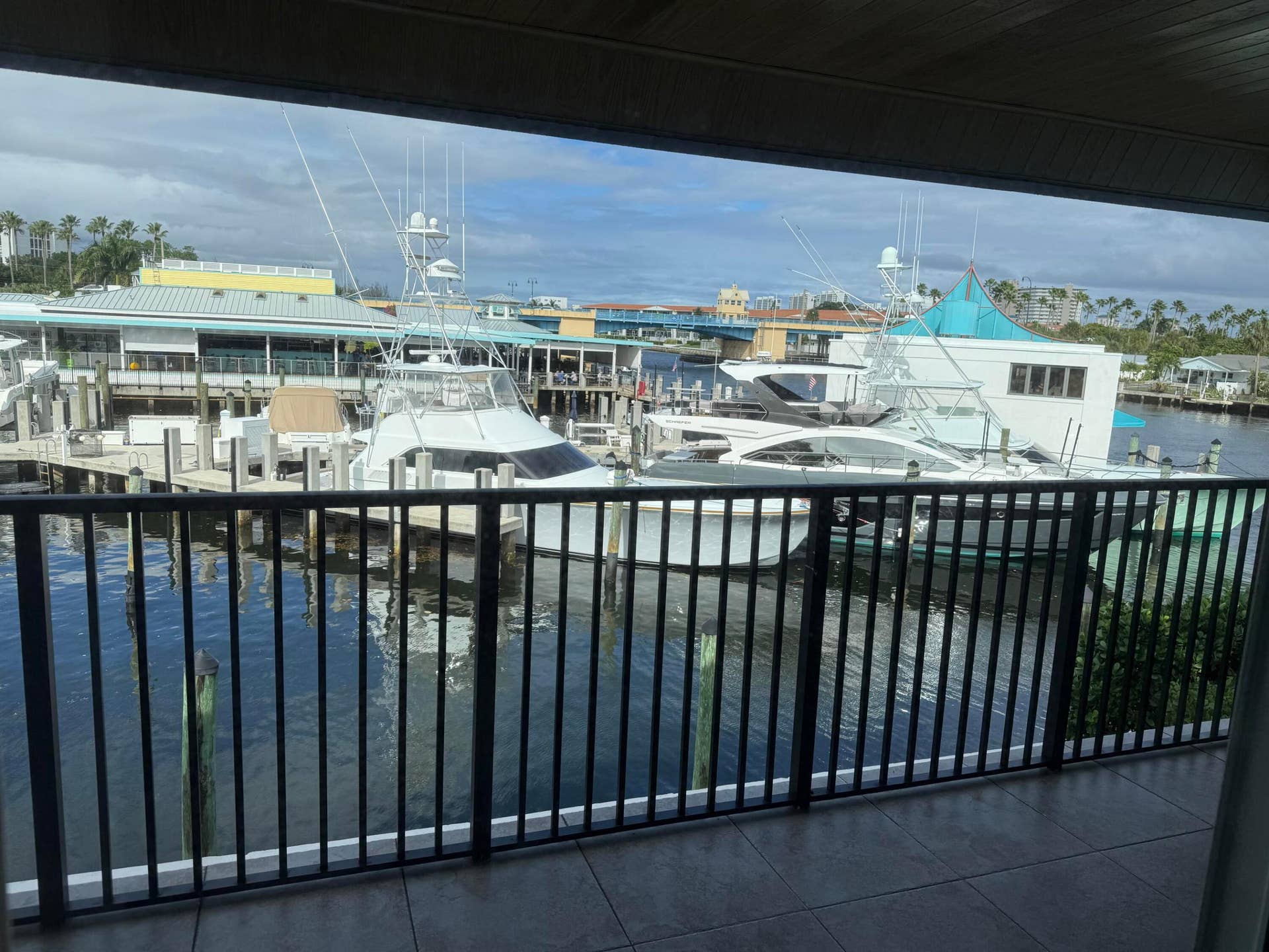 View of The Cove Marina