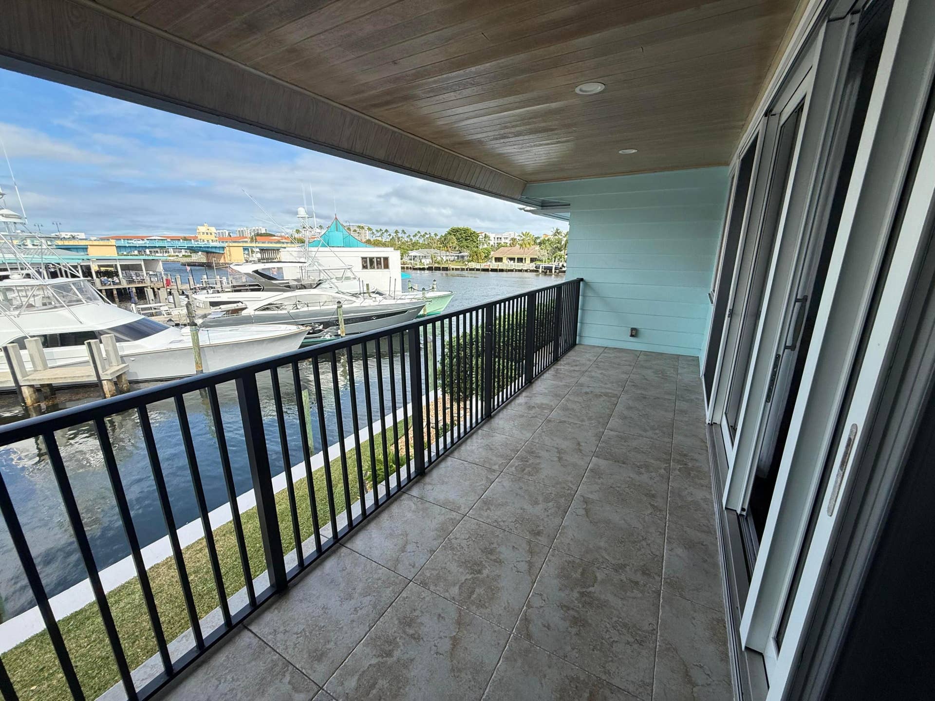 Covered Balcony off Primary bedroom