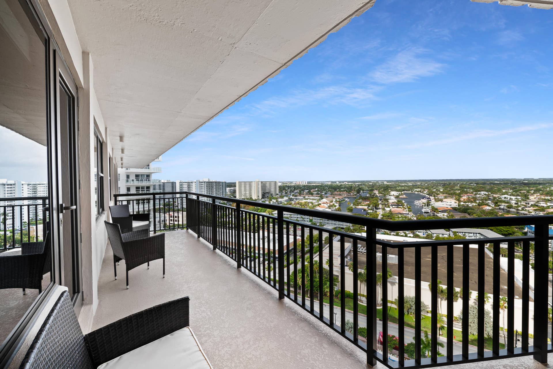 3800 Galt Ocean Drive, #Ph 5,6,7, Fort Lauderdale, FL 33308 Primary & Guest Balcony