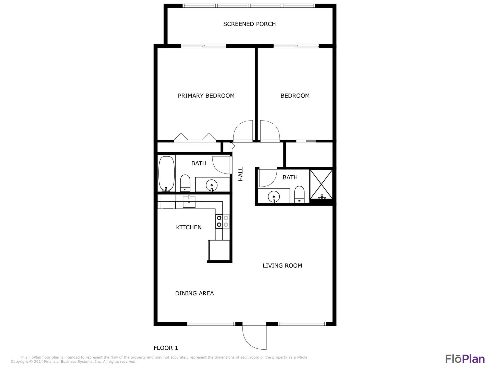 108 SOMERSET F, West Palm Beach, FL 33417 108 Somerset F Floor Plan