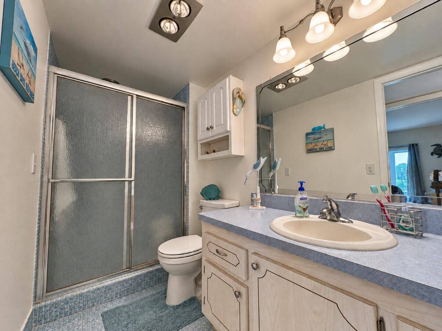 108 SOMERSET F, West Palm Beach, FL 33417 Full Bath With Step In Shower