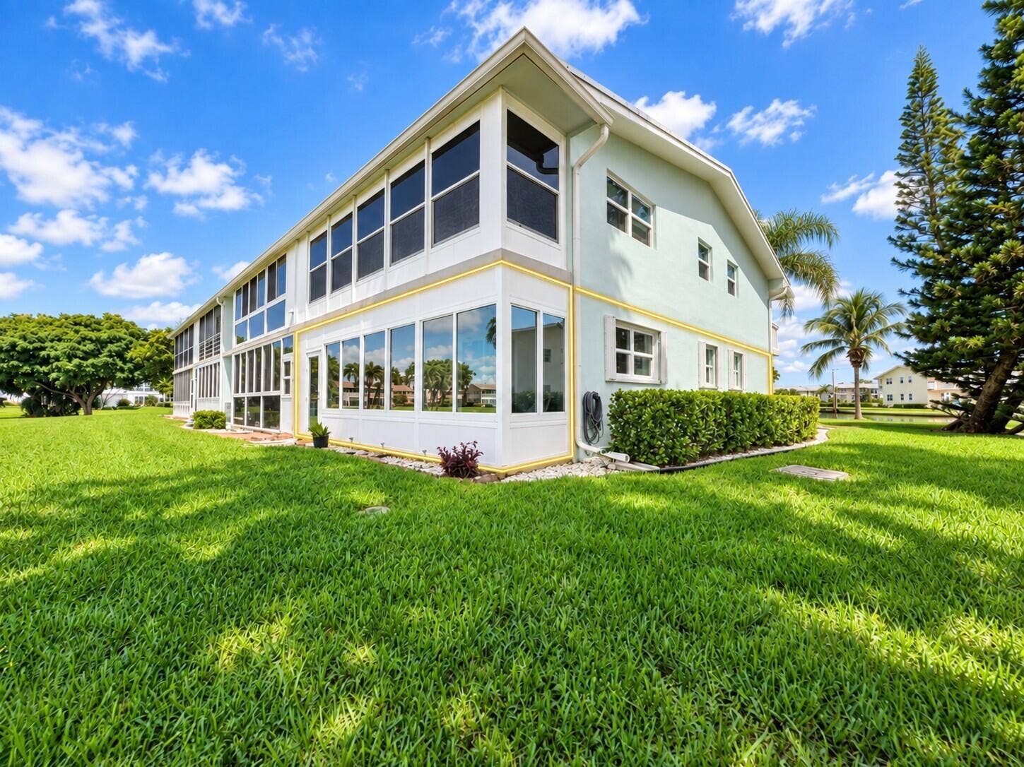 108 SOMERSET F, West Palm Beach, FL 33417 Ground Floor Corner 2/2 With Updated Impact Enclosed Lanai. Impact Windows Including the Sliders!